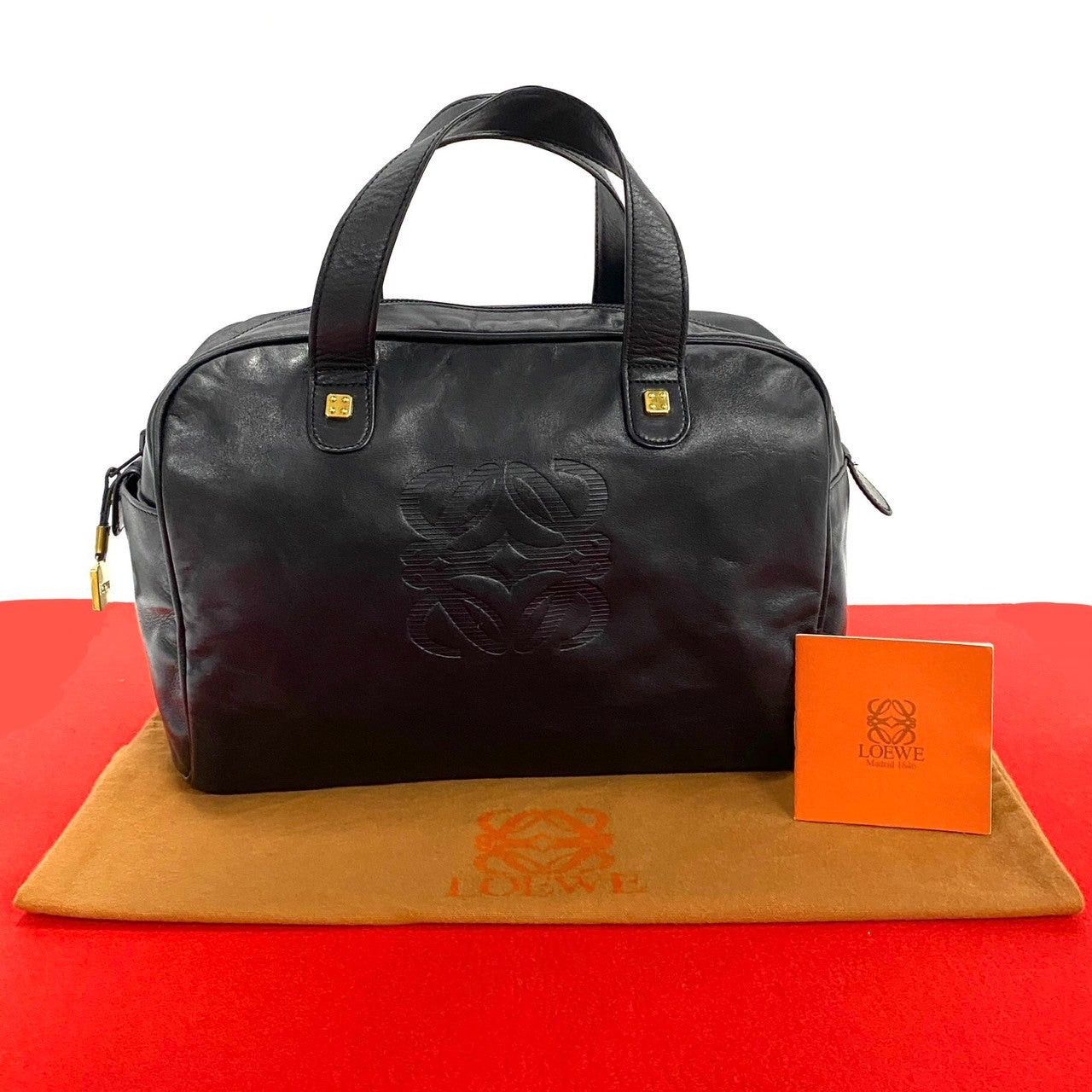 Loewe Loewe Handbag Black Leather Size ONE SIZE - 1 Thumbnail