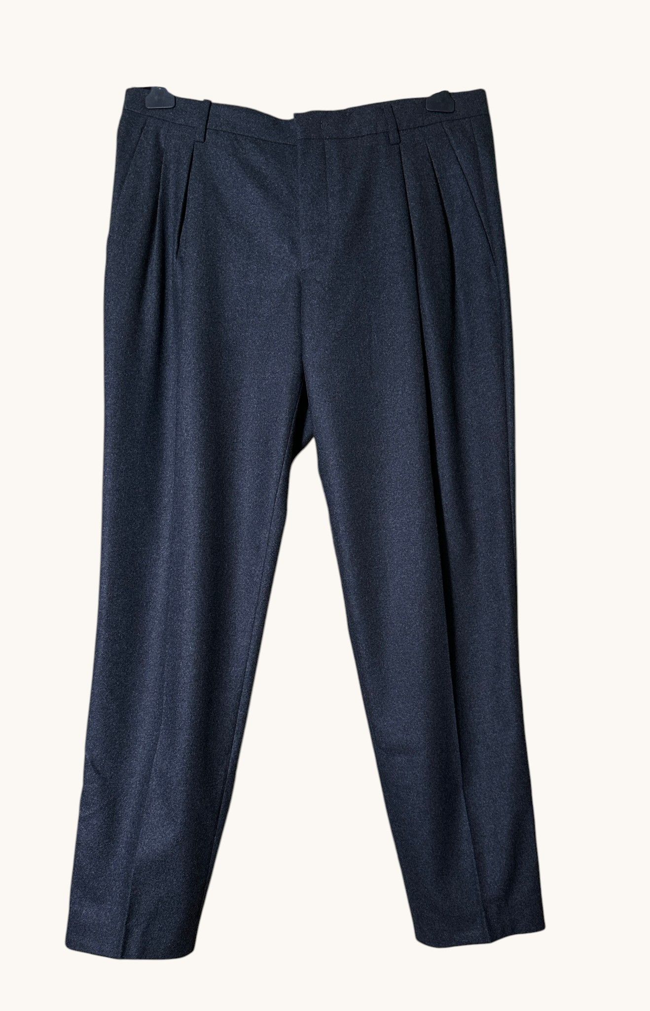Giorgio Armani Grey wool trousers Size US 34 / EU 50 - 1 Thumbnail