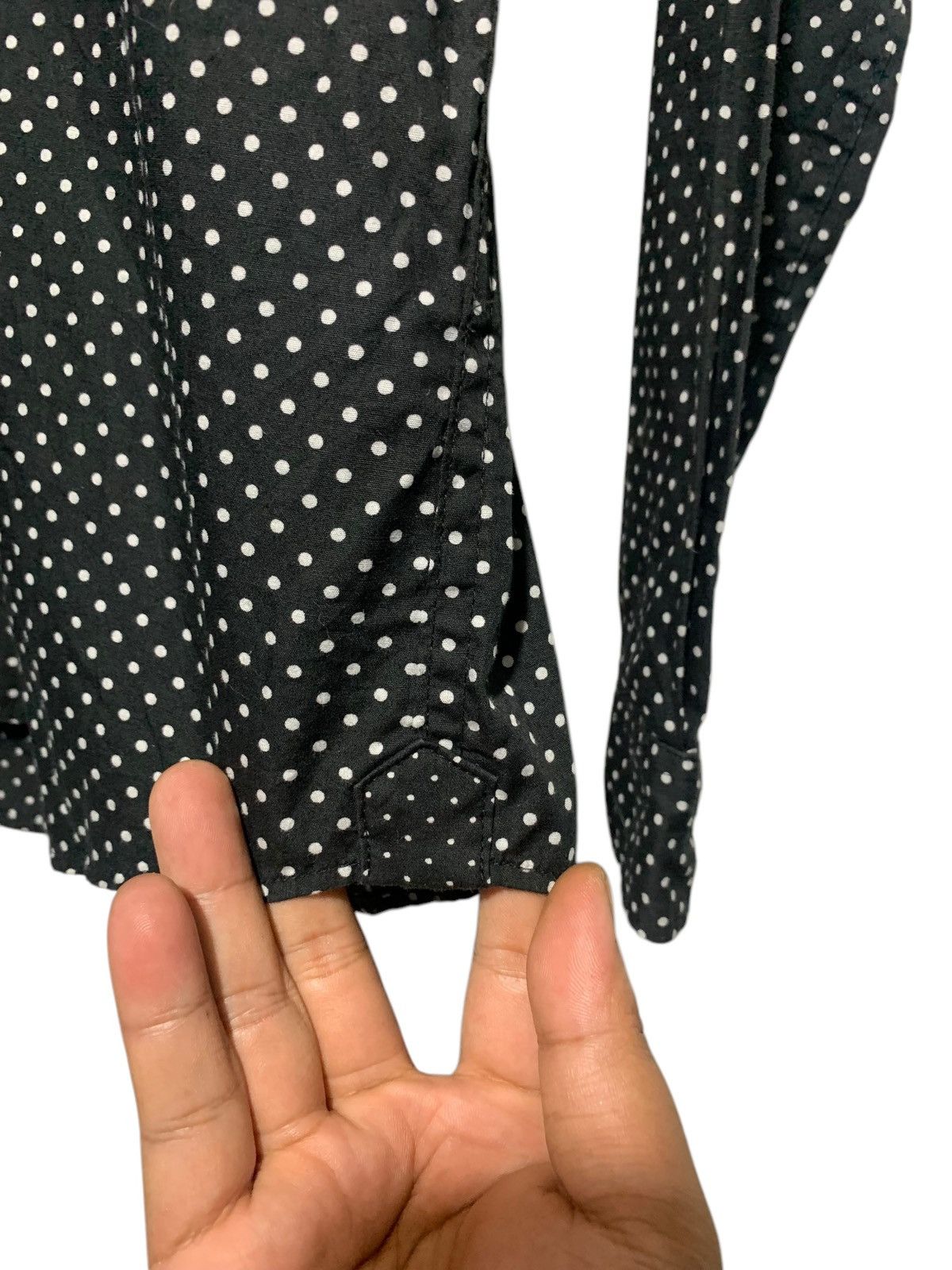 GOSTAR DE FUGA Gostar De Fuga gothic polka dot button down shirt LGB style Size US S / EU 44-46 / 1 - 6 Thumbnail