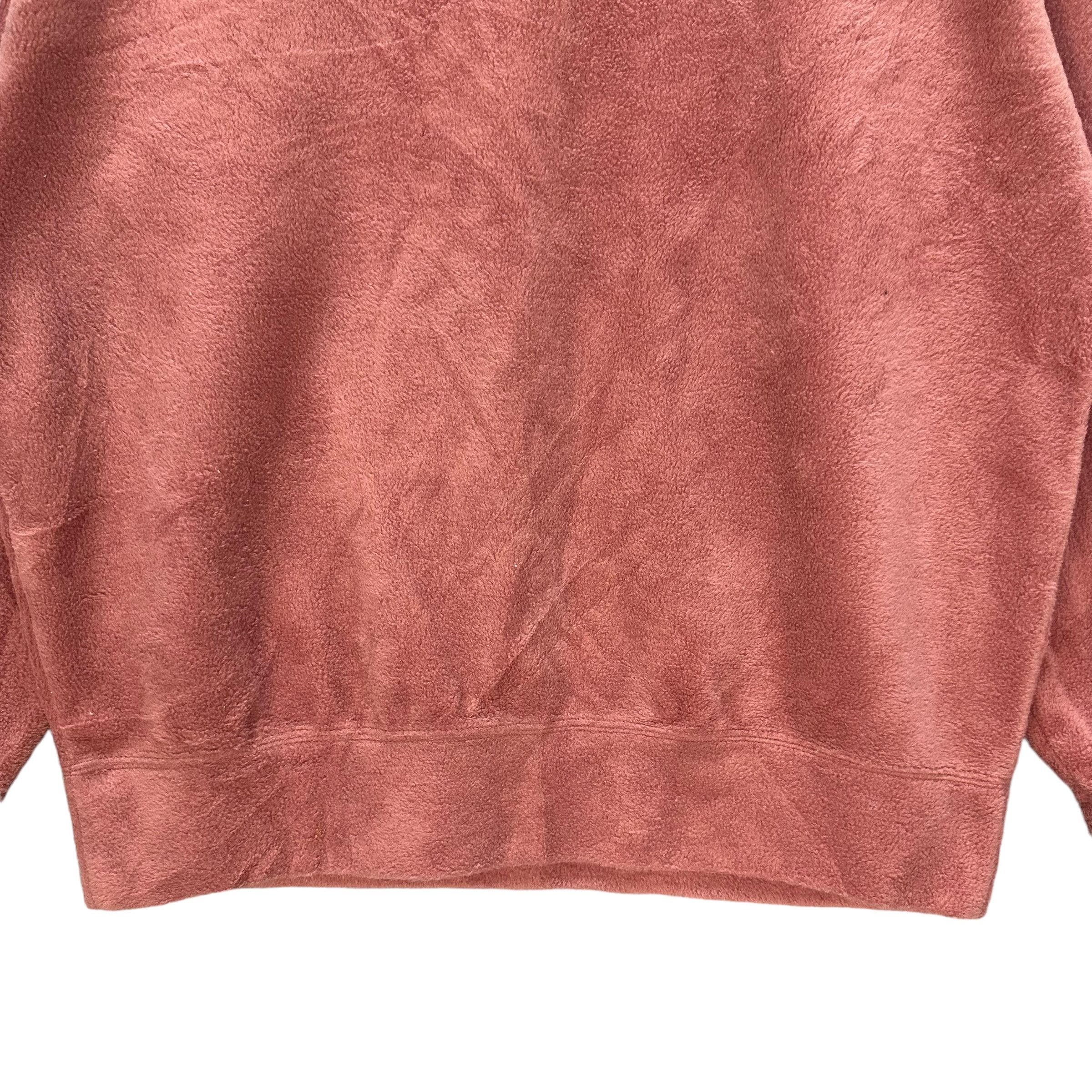 Japanese Brand TOUS LES CALECONS HOMME BIG LOGO FLEECE SWEATSHIRT #9036-50 Size US L / EU 52-54 / 3 - 3 Thumbnail