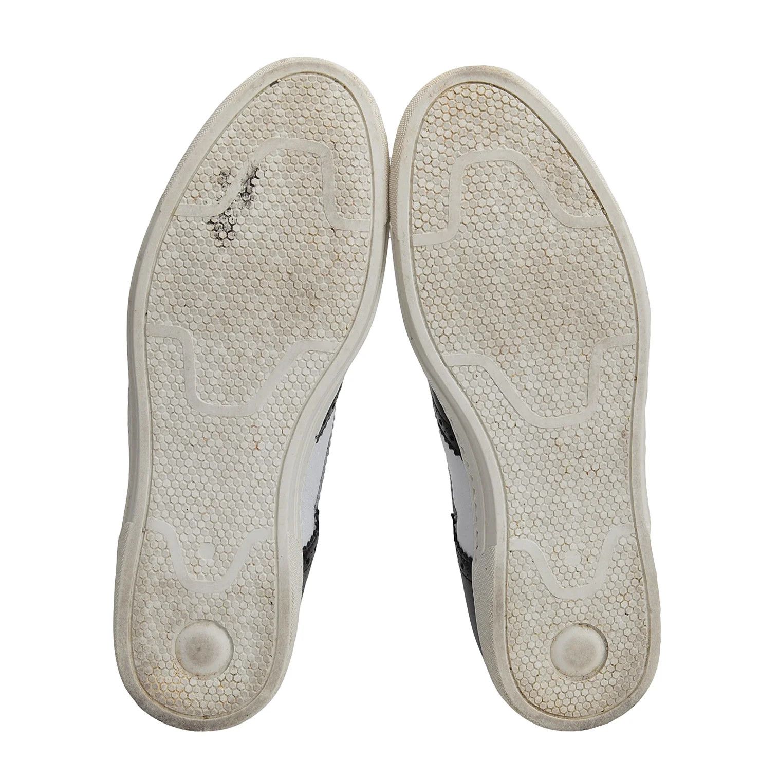 Junya Watanabe Wingtip Leather Shoes in Black and White, Size 26 Size US 8 / EU 41 - 12 Thumbnail