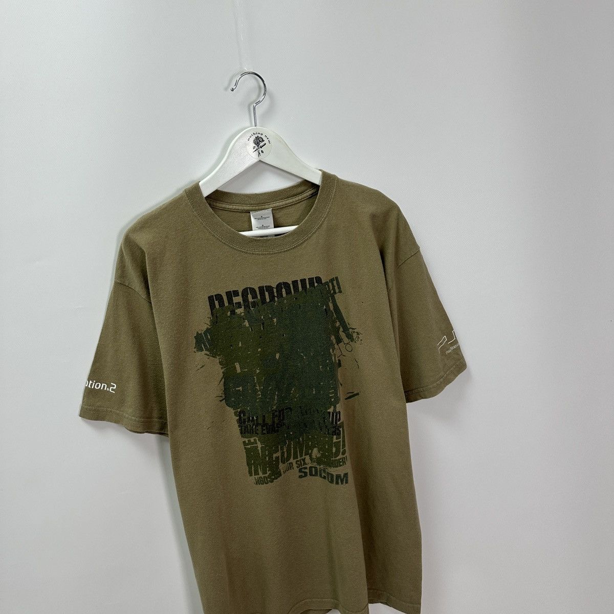 The Game Vintage 00s Socom US Navy PlayStation 2 promo tee y2k Game Size US L / EU 52-54 / 3 - 3 Thumbnail