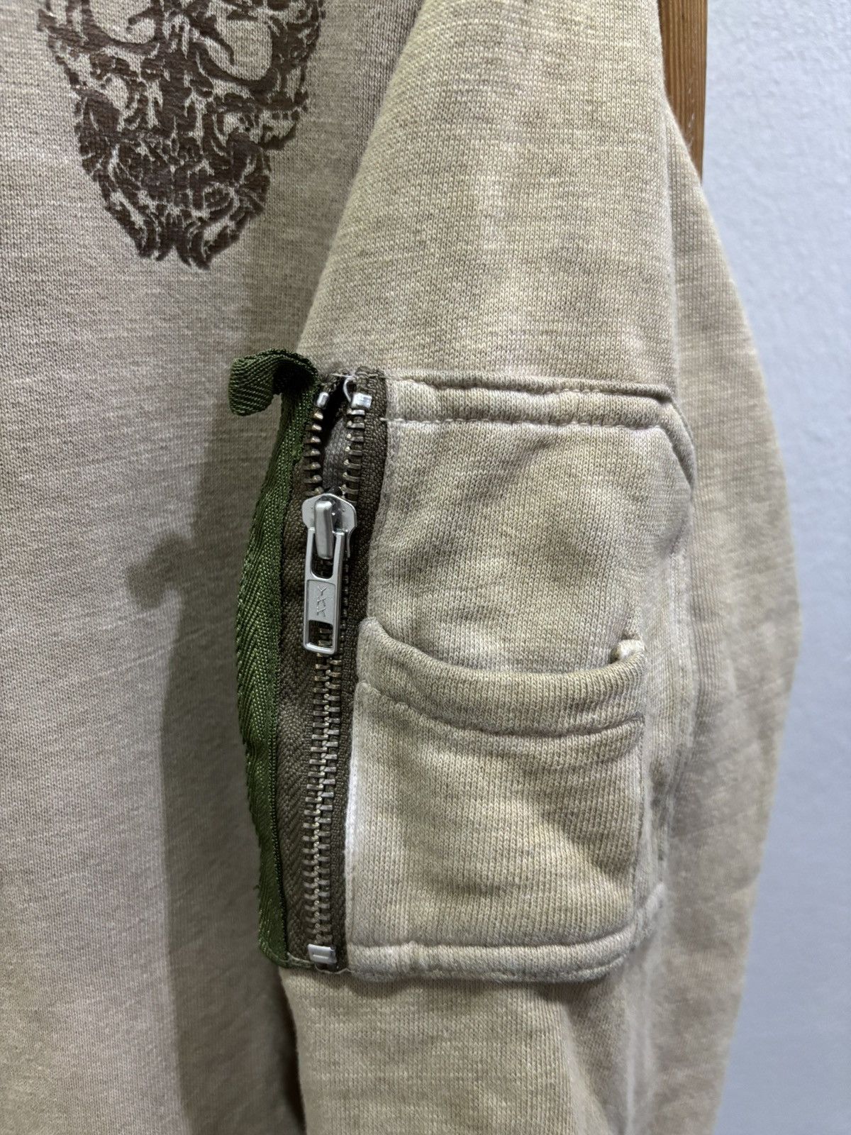 Diesel Diesel Skull Pocket Sleeve Hoodie Size US L / EU 52-54 / 3 - 3 Thumbnail