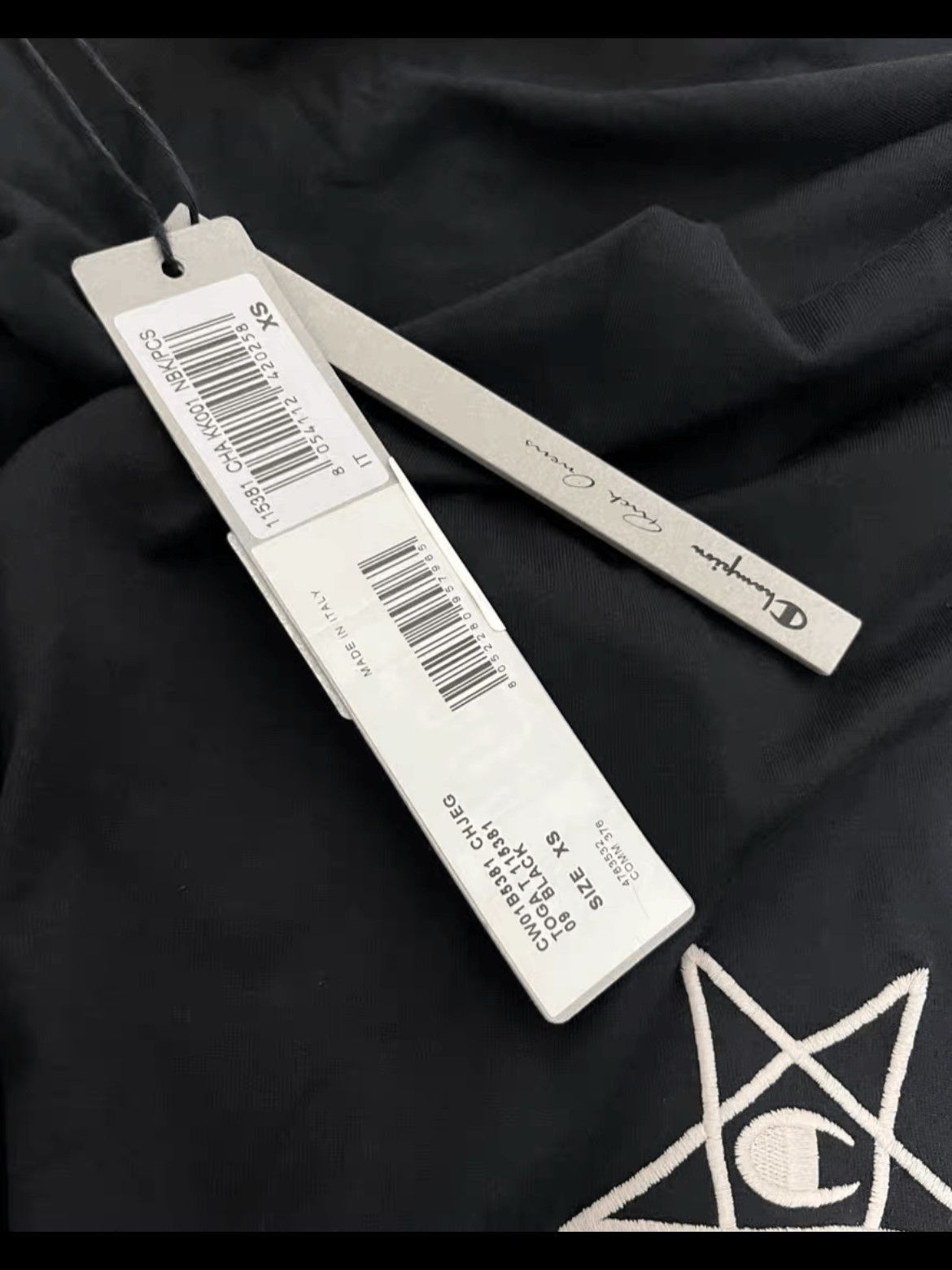 Rick Owens Rick Owens x Champion Layers Tee-2508 Size US XS / EU 42 / 0 - 7 Thumbnail