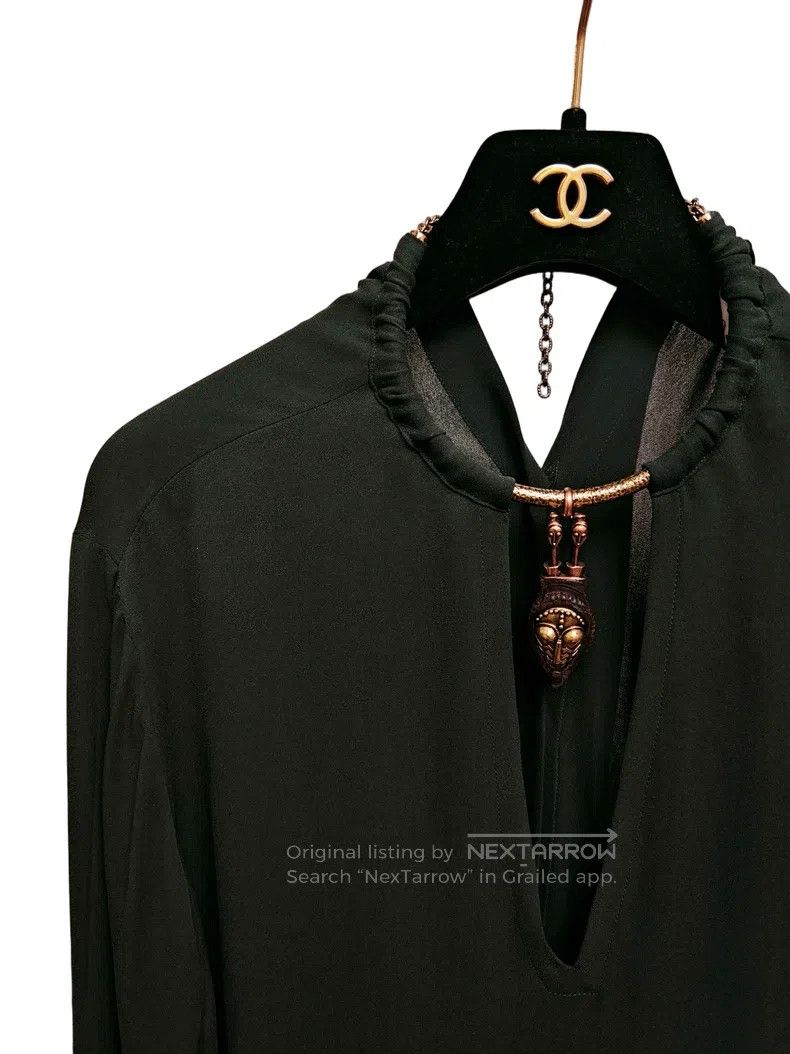 Valentino Valentino Bronze necklace dress Size S / US 4 / IT 40 - 2 Thumbnail
