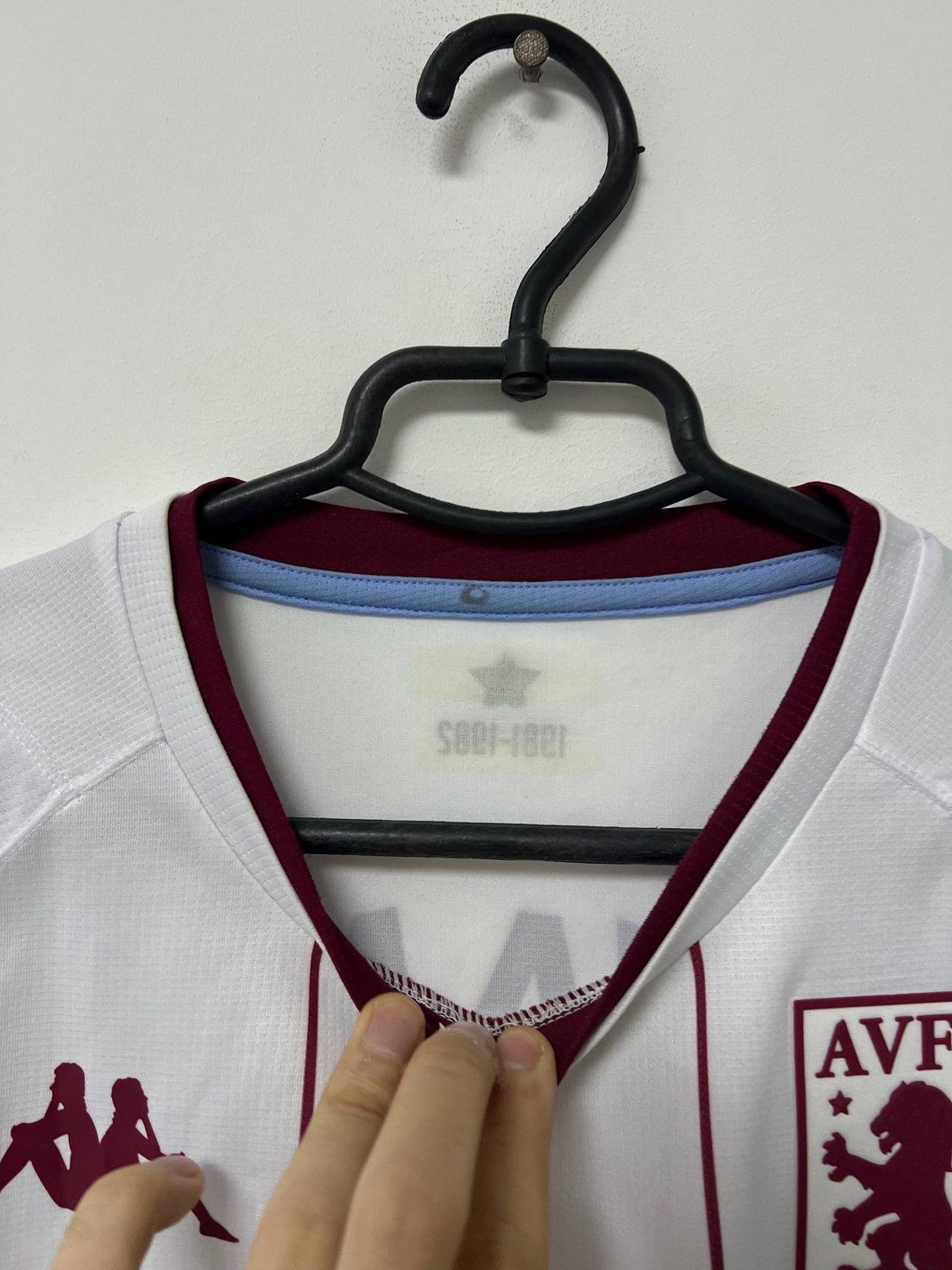 Kappa Aston Villa Evans Legend 2021/2022 Football Shirt Kappa XL Size US XL / EU 56 / 4 - 7 Thumbnail