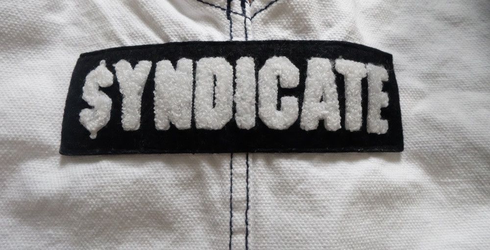 Rap Tees Vintage Rhyme Syndicate Denim Vest Size US L / EU 52-54 / 3 - 2 Thumbnail
