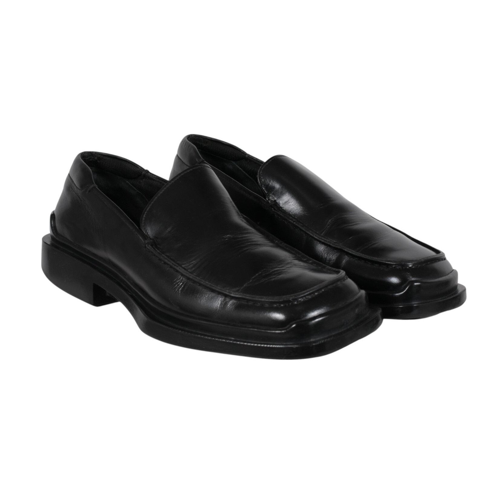 Prada AW99 Vtg Square Toe Loafers US 8 UK 7 Black - 02546 Size US 8 / EU 41 - 12 Thumbnail