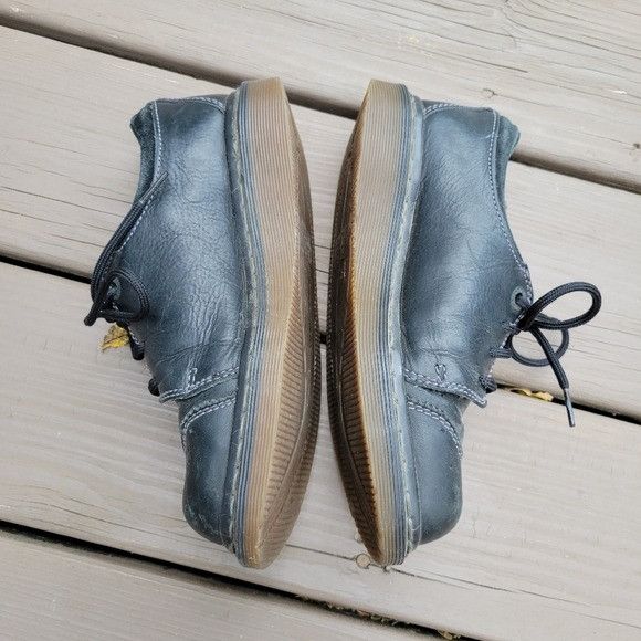 Dr. Martens × Vintage Vintage 90s y2k Dr Martens Docs Chunky Cap Toe Black Leather Size US 6 / IT 36 - 3 Thumbnail