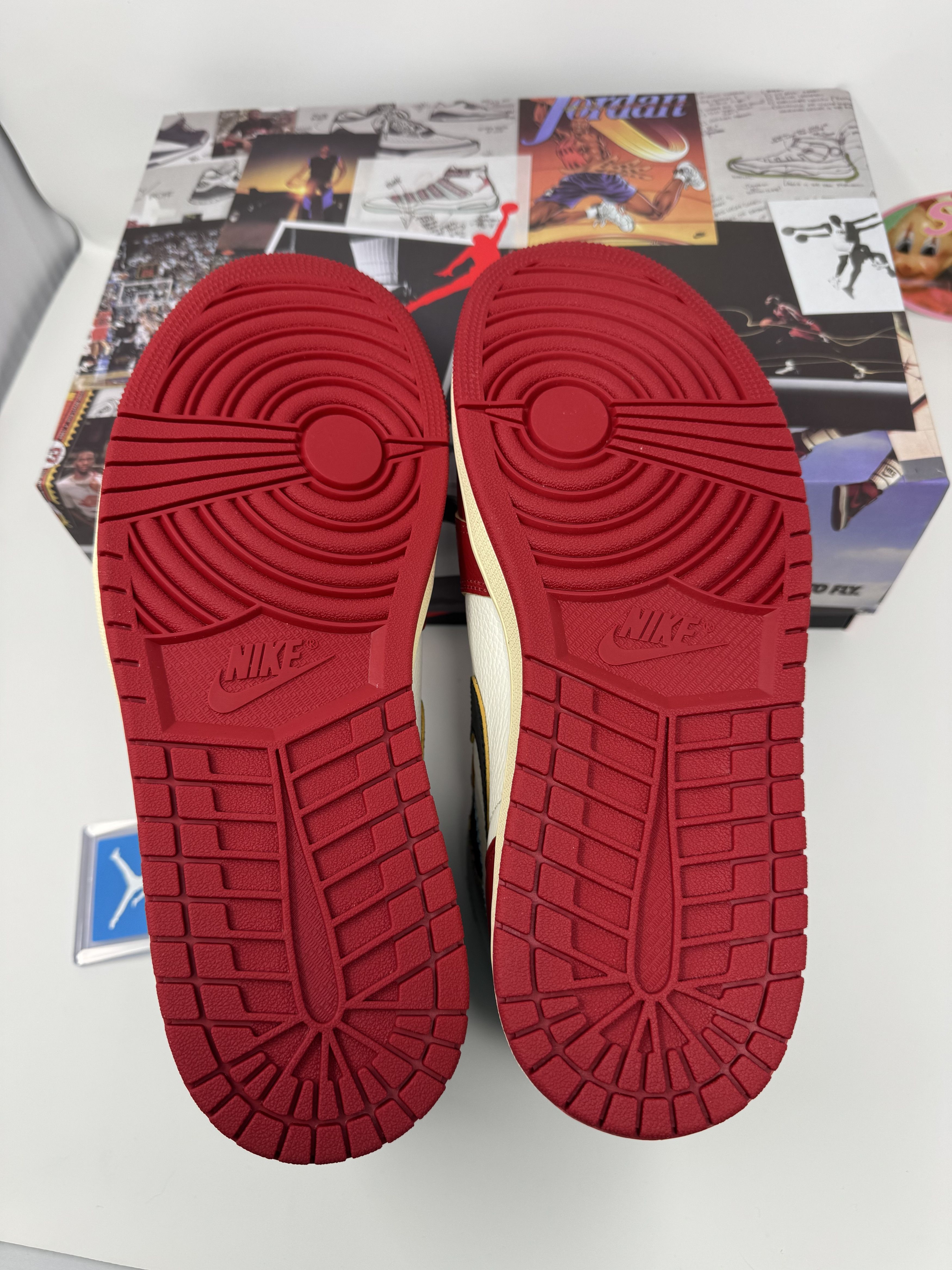Jordan Brand × Nike × Union LA Union LA Chicago Shadow Jordan 1 Retro High OG Size US 9.5 / EU 42-43 - 13 Thumbnail