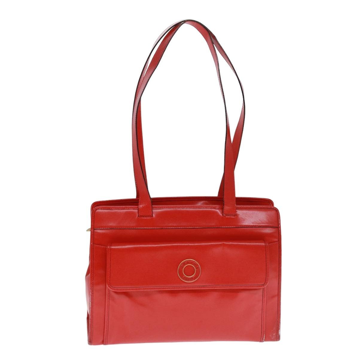 Celine CELINE Shoulder Bag Leather Red Size ONE SIZE - 1 Thumbnail