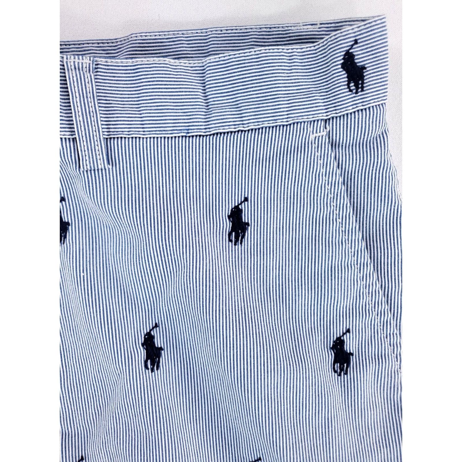 Polo Ralph Lauren Polo Ralph Lauren Prospect Shorts All Over Embroidered Blue Mens 34 Chino Size US S / EU 44-46 / 1 - 2 Thumbnail