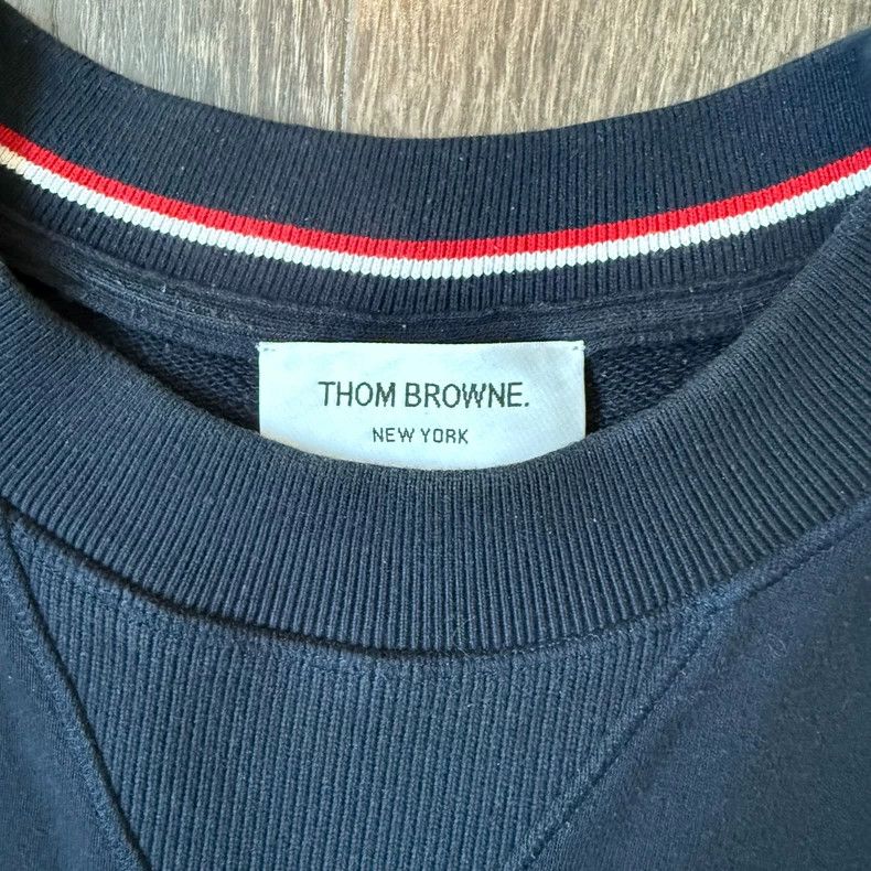 Thom Browne Thom browne New blue knitted sweatshirt 2503-Nextarrow Size US M / EU 48-50 / 2 - 3 Thumbnail
