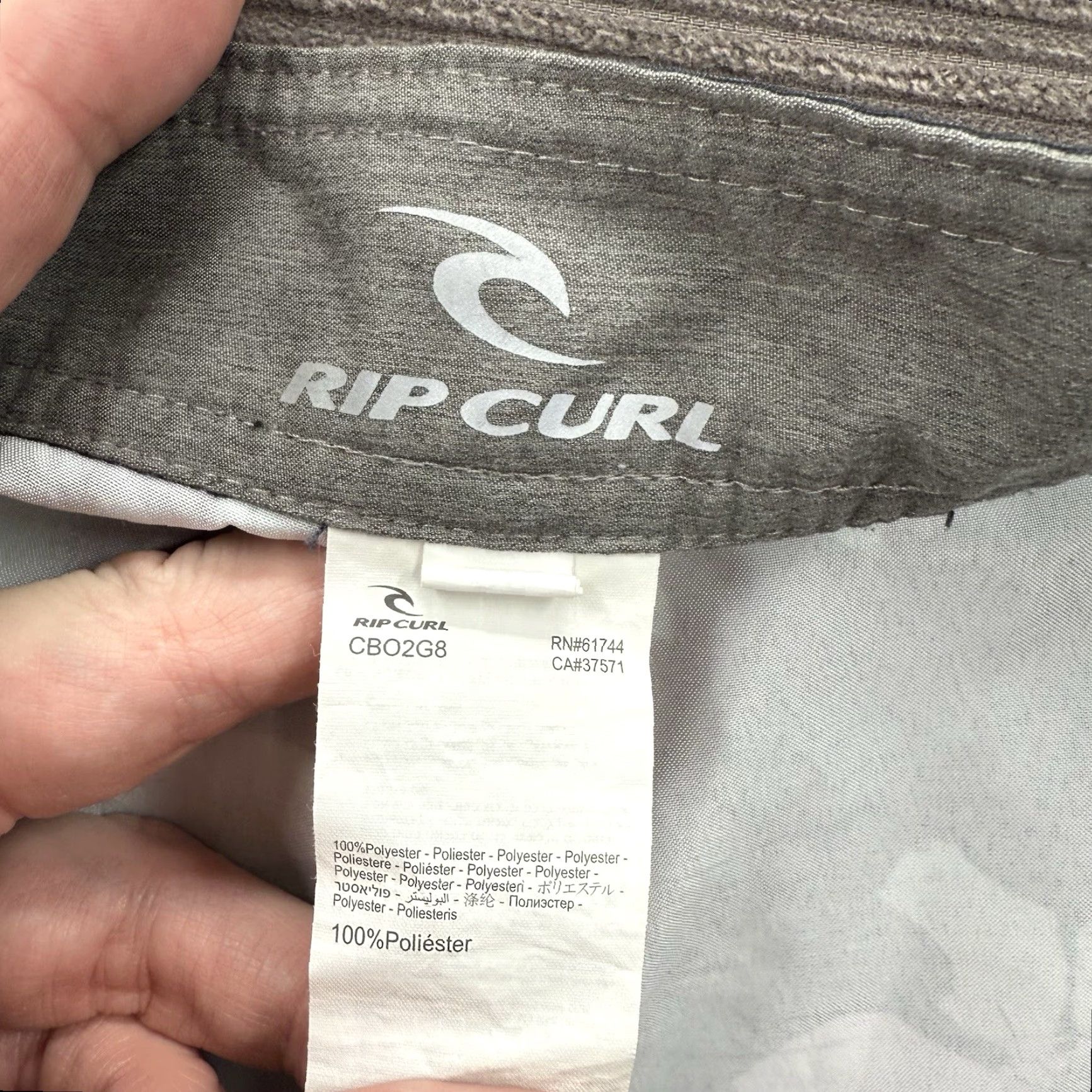 Rip Curl Rip Curl Board Shorts Men 30 Floral Print Polyester Swimming Weekend Vacation Multicolor Beach Pattern 30 in Inseam 10 in Size US 30 / EU 46 - 3 Thumbnail