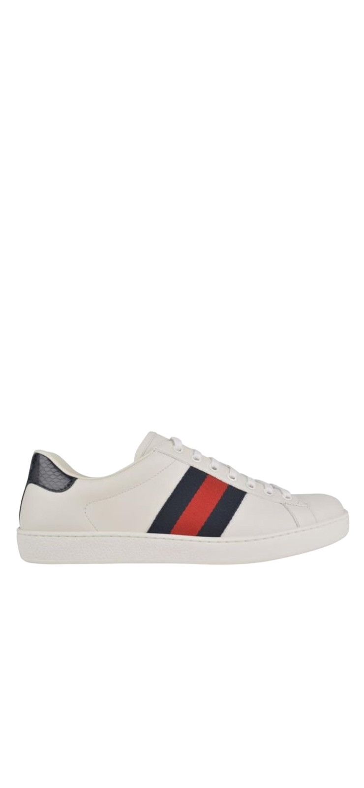 Gucci New Ace Web Sneakers