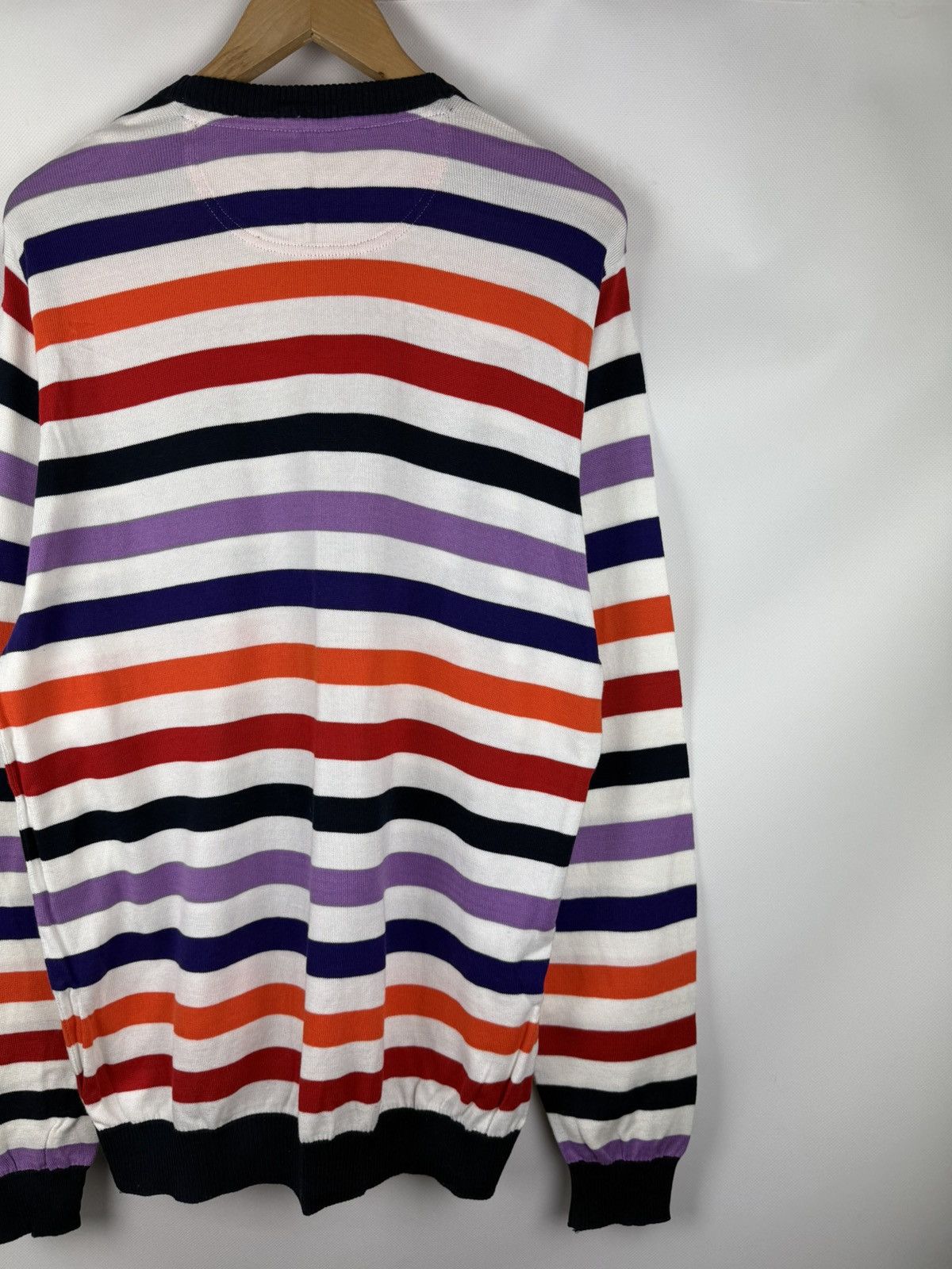 Paul & Shark Paul & Shark Men’s Striped Knitted Crewneck Sweater Pullover Size US XXL / EU 58 / 5 - 16 Thumbnail