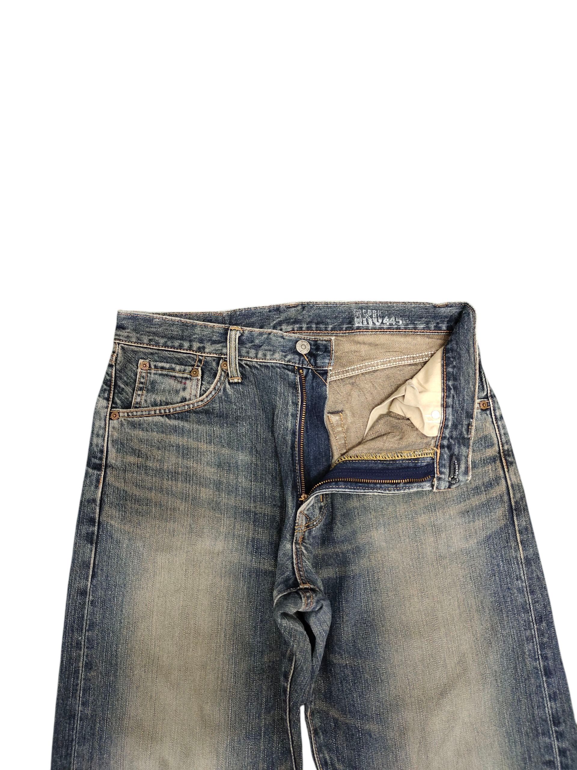 Comme des Garcons × Undercover Loose Jeans Edwin Xv 445 Clawmark Distress Denim Wide Leg Size US 32 / EU 48 - 7 Thumbnail