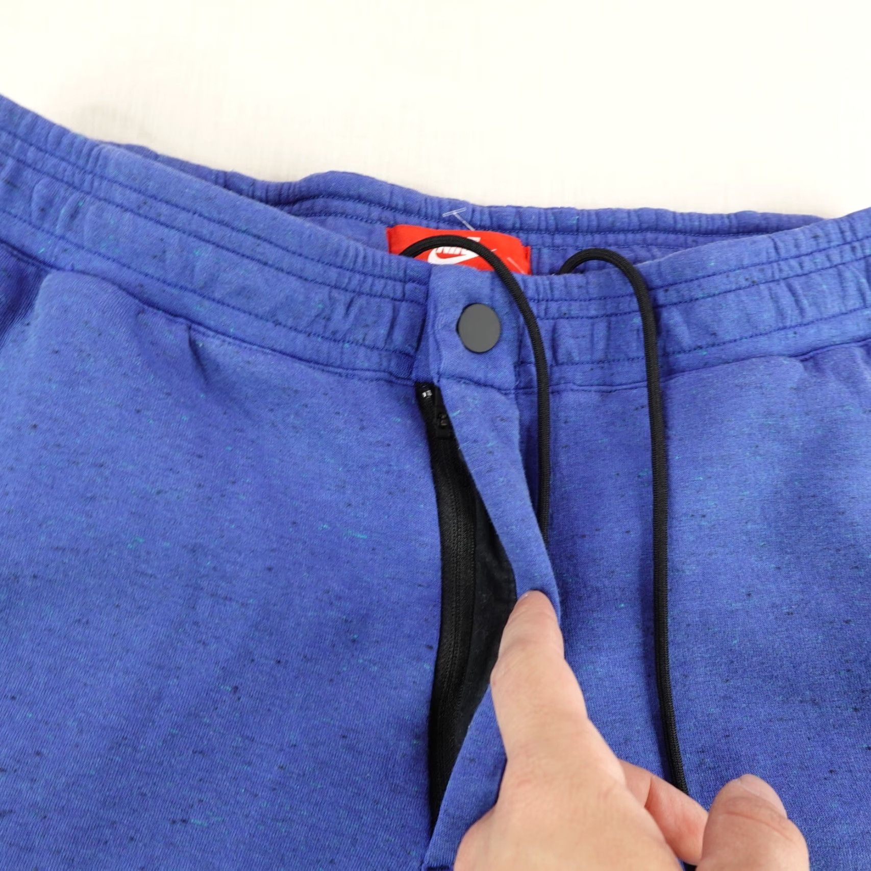 Nike Nike Tech Fleece Pants Men Large Blue Gym Joggers Sweatpants Sweat Nike Pants Tech Fleece Size US 33 - 4 Thumbnail