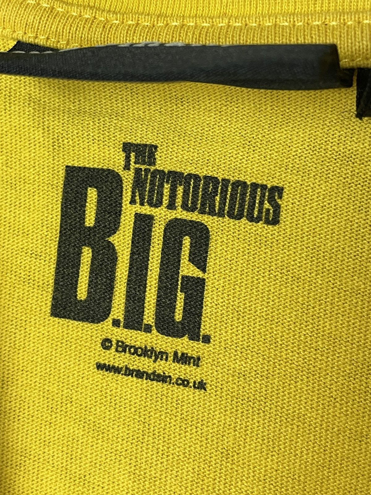 Rap Tees × Vintage THE NOTORIOUS B.I.G. VINTAGE T-SHIRT Size US S / EU 44-46 / 1 - 8 Thumbnail