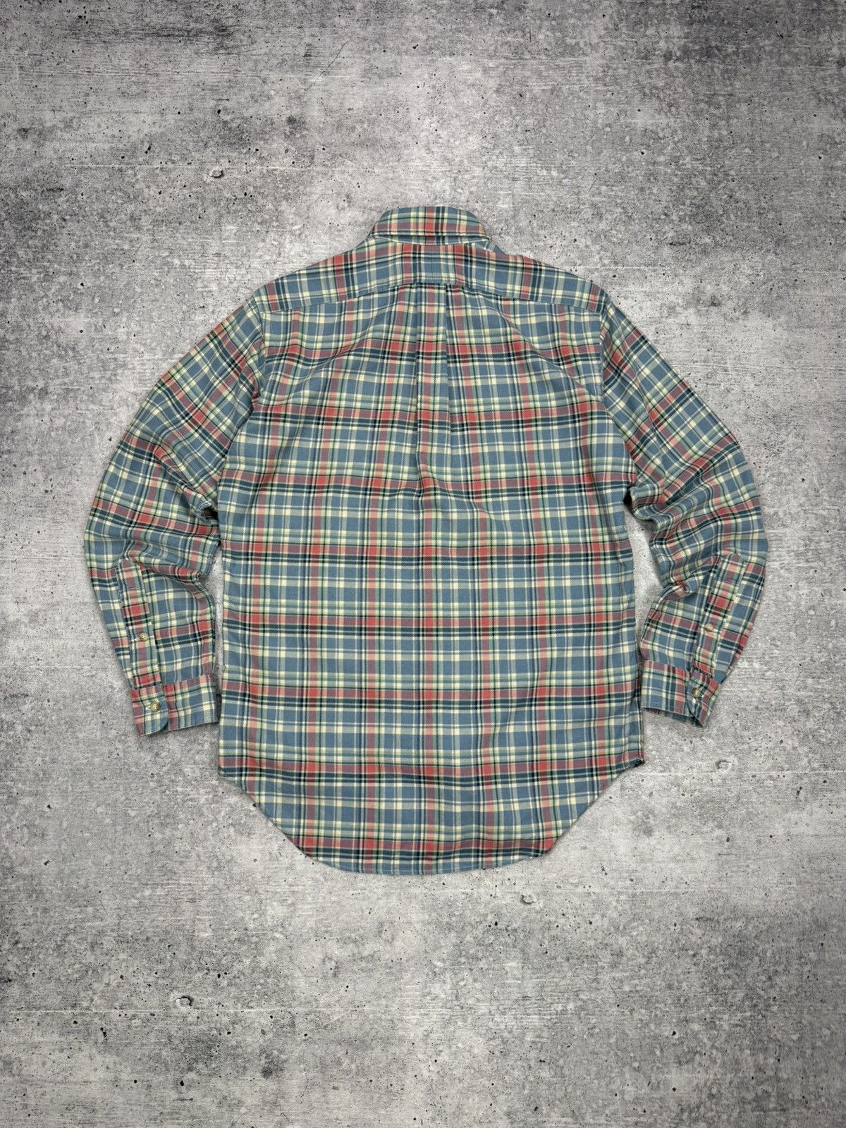 Polo Ralph Lauren × Vintage Vintage Y2K Style Ralph Lauren Plaid Checkered Flannel Shirt Size US S / EU 44-46 / 1 - 14 Thumbnail