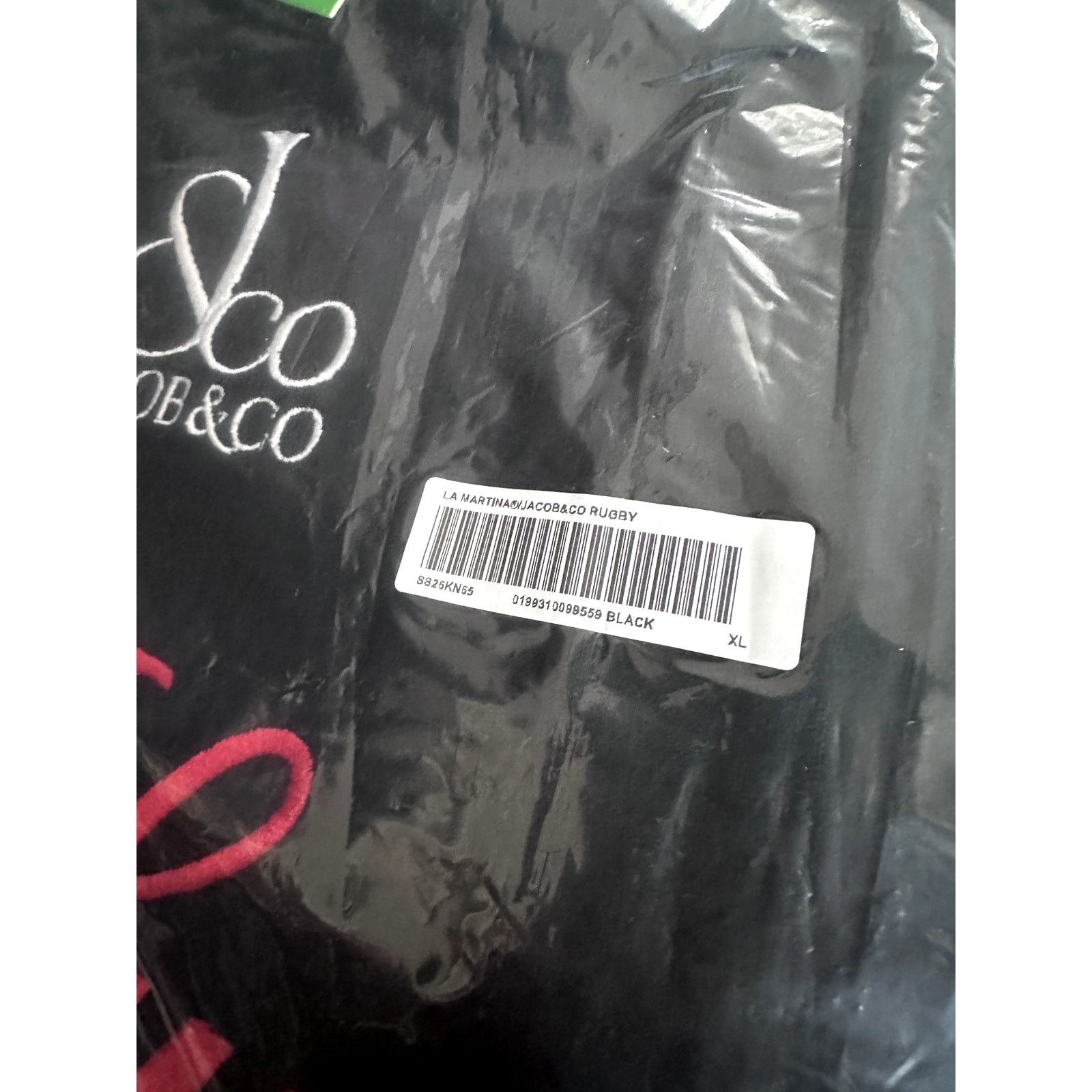 Supreme Supreme La Martina Rugby Stripe Black – X Large Size US L / EU 52-54 / 3 - 3 Thumbnail