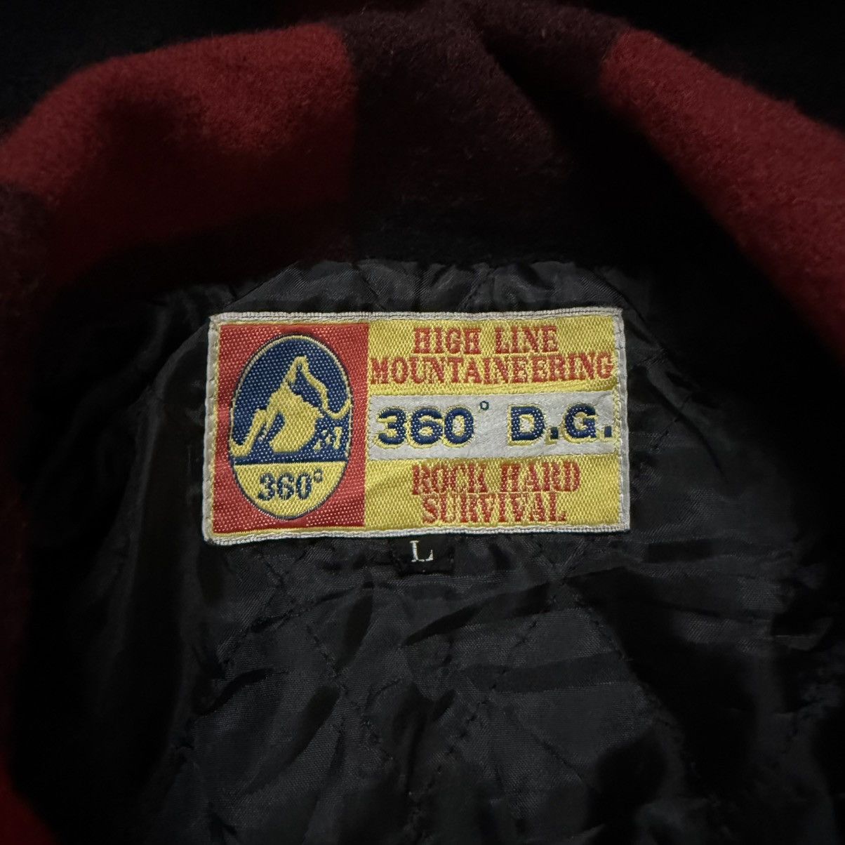 Japanese Brand Rock Hard Survival Checked Plaid Zipper Jacket Size US XL / EU 56 / 4 - 9 Thumbnail