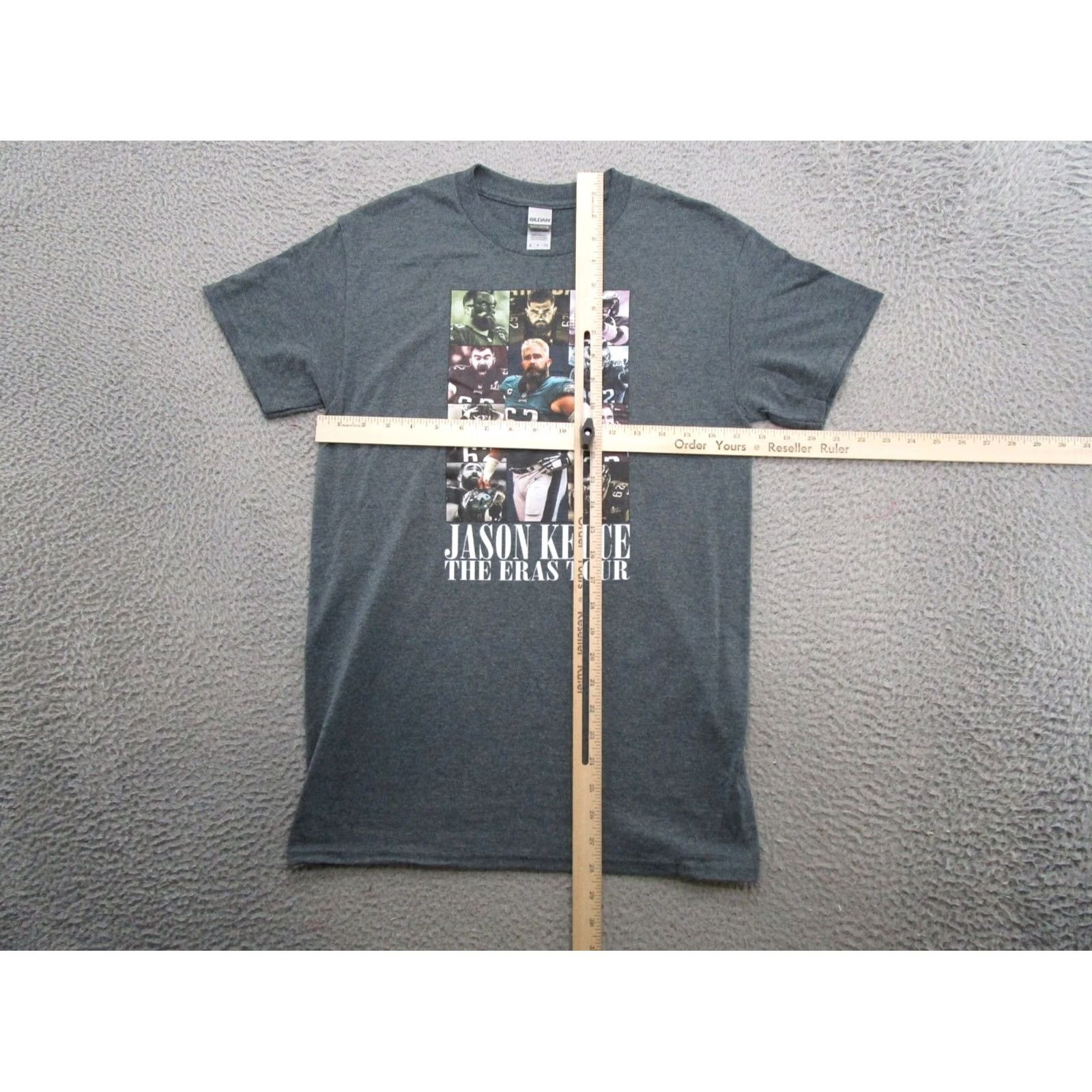 Gildan Jason Kelce Eras Tour Taylor Swift Parody Funny Shirt Adult S Multicolor NFL Shirts Mens Size US S / EU 44-46 / 1 - 5 Thumbnail