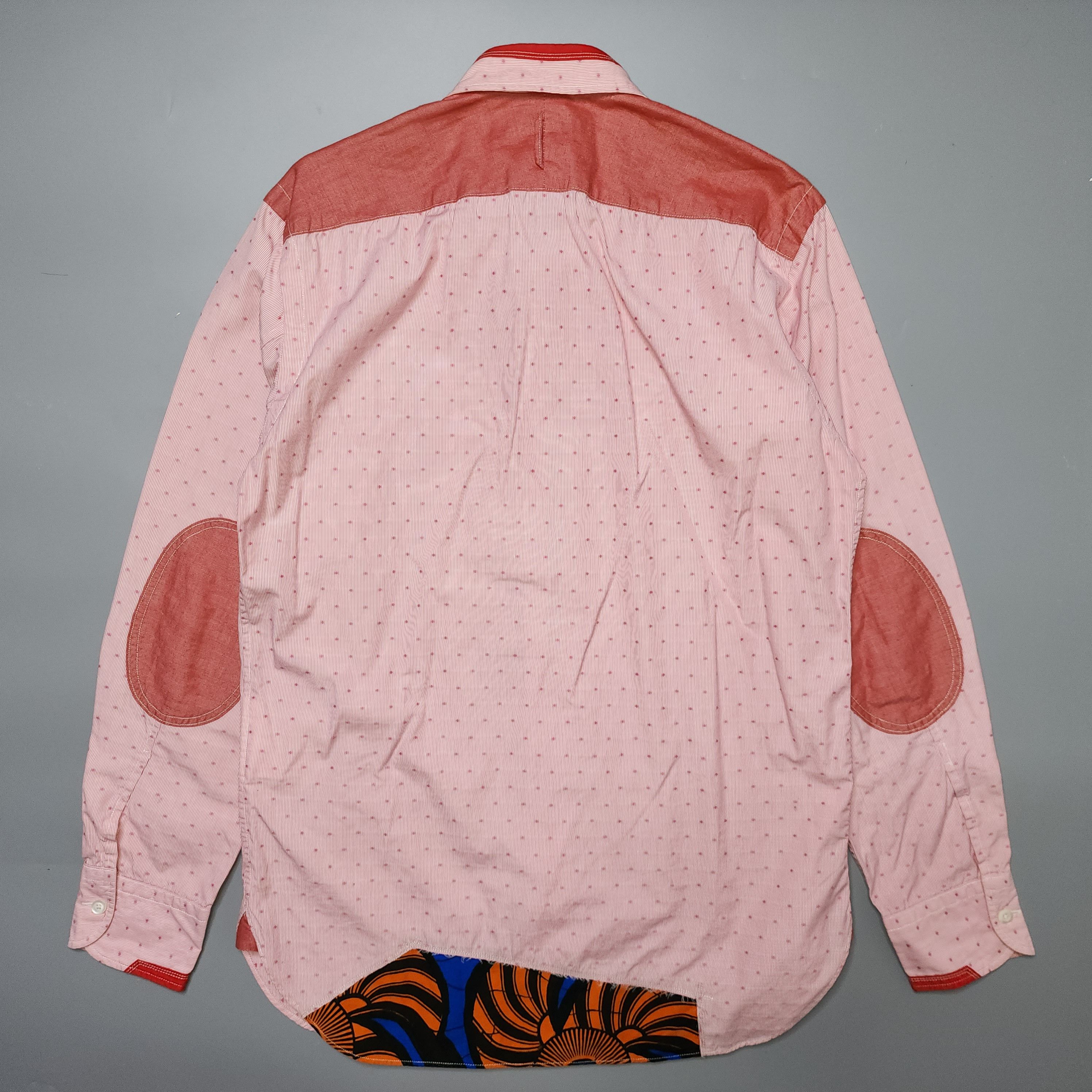 Comme des Garcons × Junya Watanabe CDG Junya Watanabe - SS16 Patchwork Reconstructed Shirt Size US XS / EU 42 / 0 - 2 Thumbnail