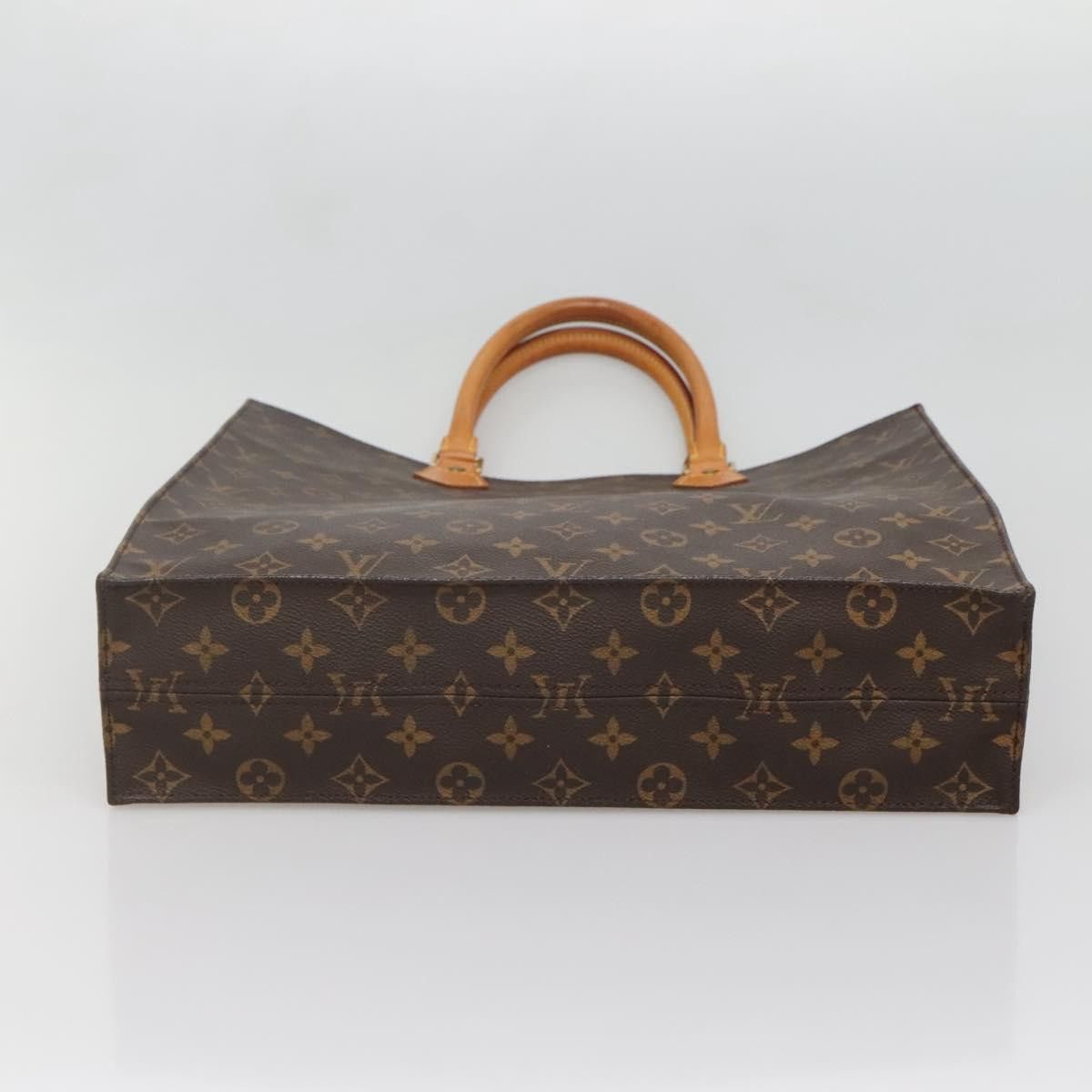 Louis Vuitton LOUIS VUITTON Monogram Sac Plat Hand Bag M51140 Size ONE SIZE - 5 Thumbnail