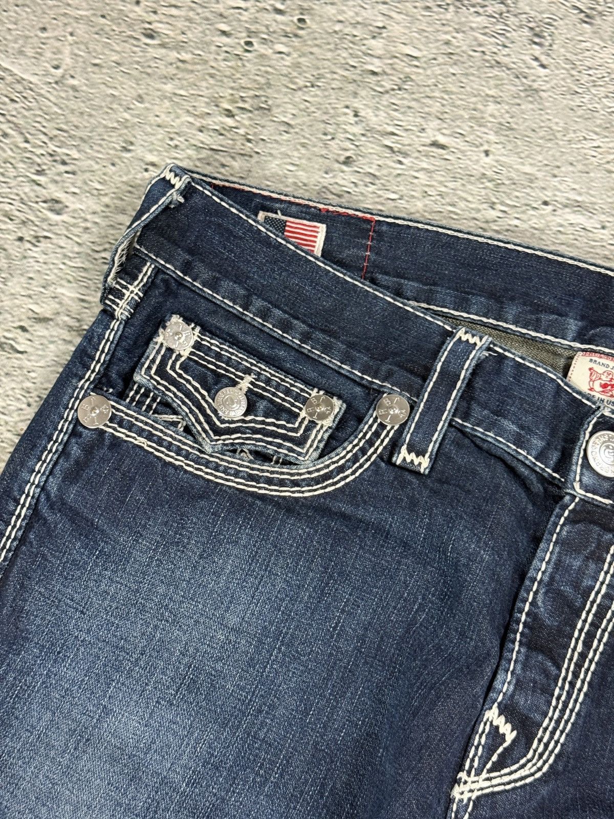 True Religion True Religion jeans vintage Jack denim pants thick stitching Size US 38 / EU 54 - 9 Thumbnail