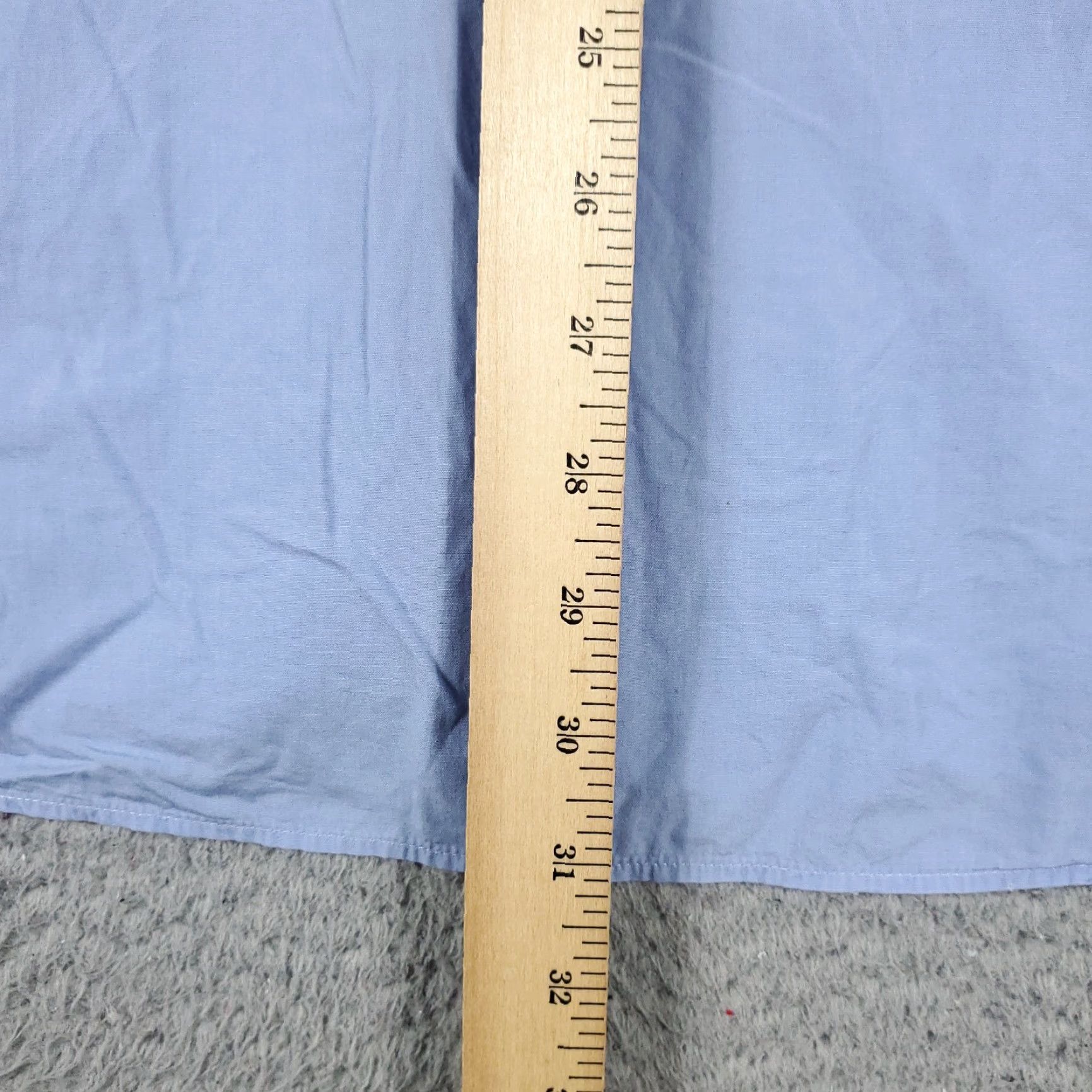 Ralph Lauren Ralph Lauren Shirt Mens 17 Blue Dress Button-Down Long Sleeve Cotton Regular Classic Casual Business 2000s Mens Size 46R - 7 Thumbnail