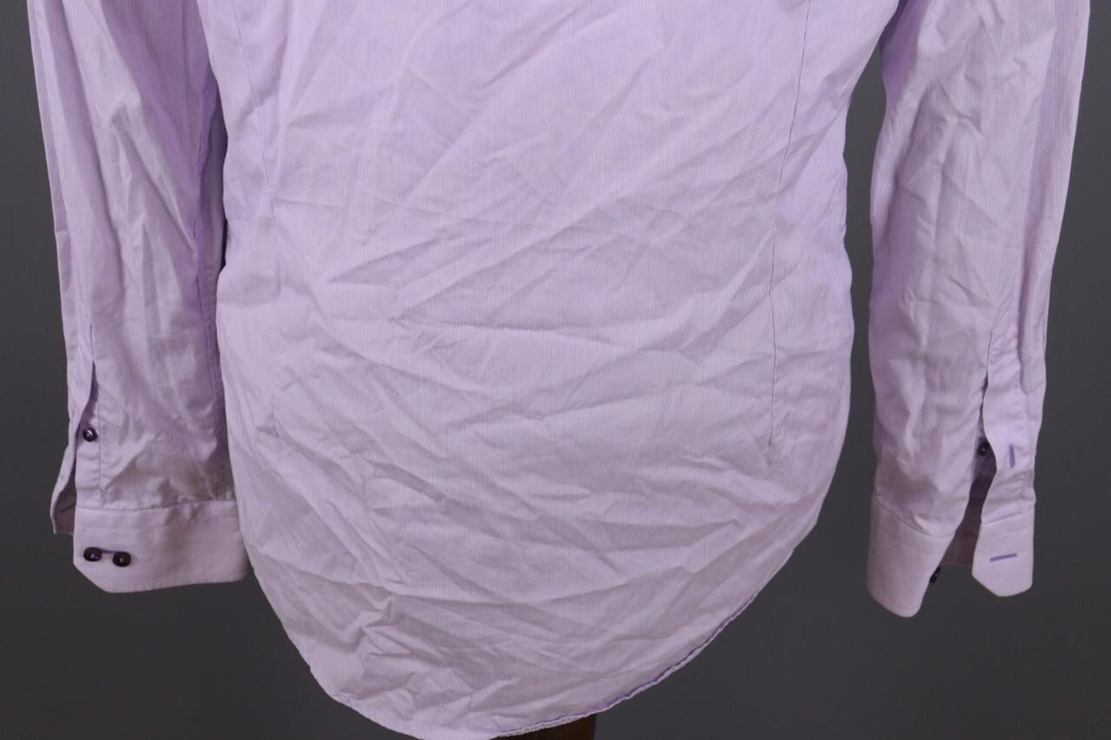 Eton Eton Slim Fit Purple Button Down Shirt Size 41 / 16 Size US M / EU 48-50 / 2 - 11 Thumbnail
