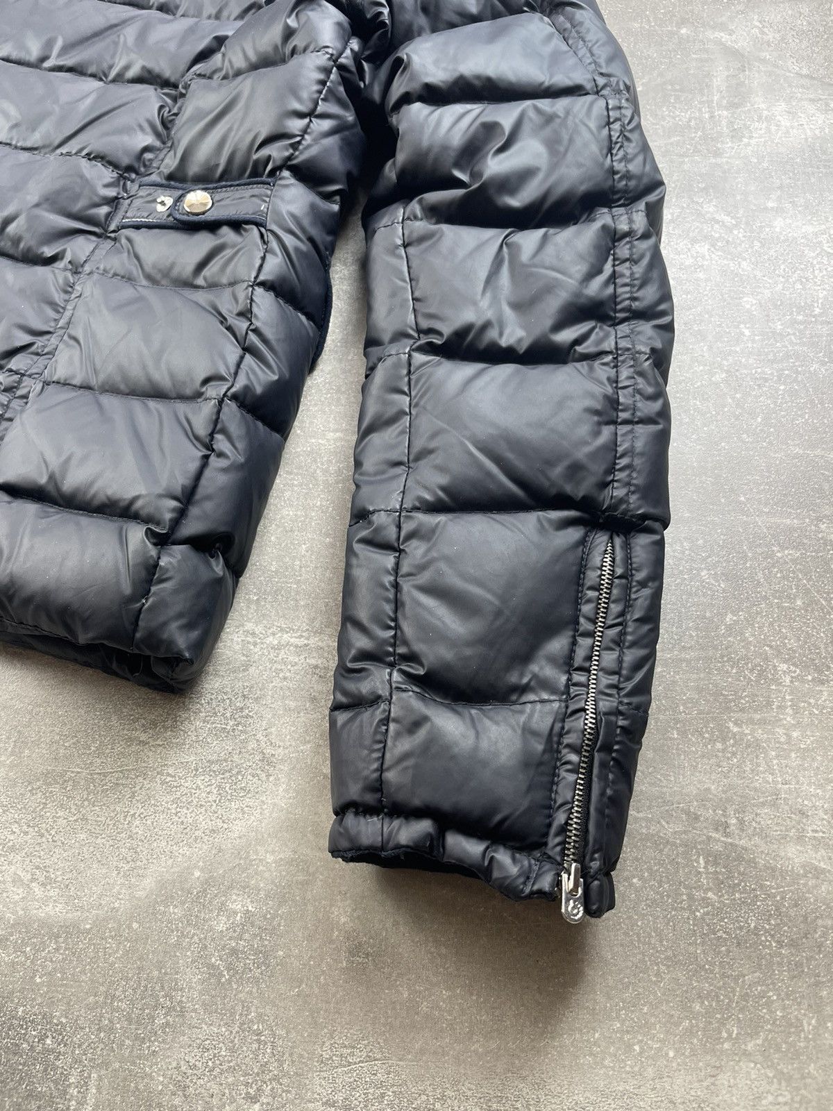 Belstaff Belstaff Silver Label Womens Navy Blue Down Puffer Jacket Size M / US 6-8 / IT 42-44 - 8 Thumbnail