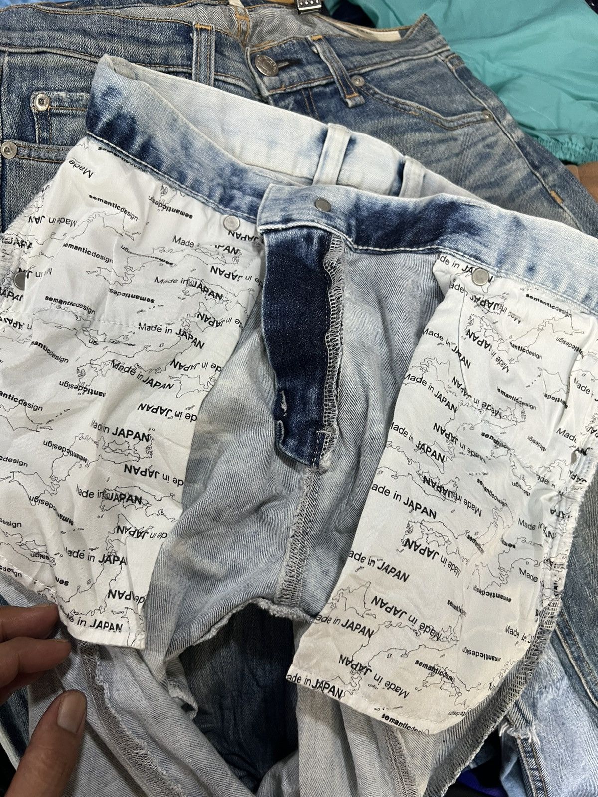semanticdesign 🔥Semantic Design Stretch Distressed Denim Size US 29 - 13 Thumbnail