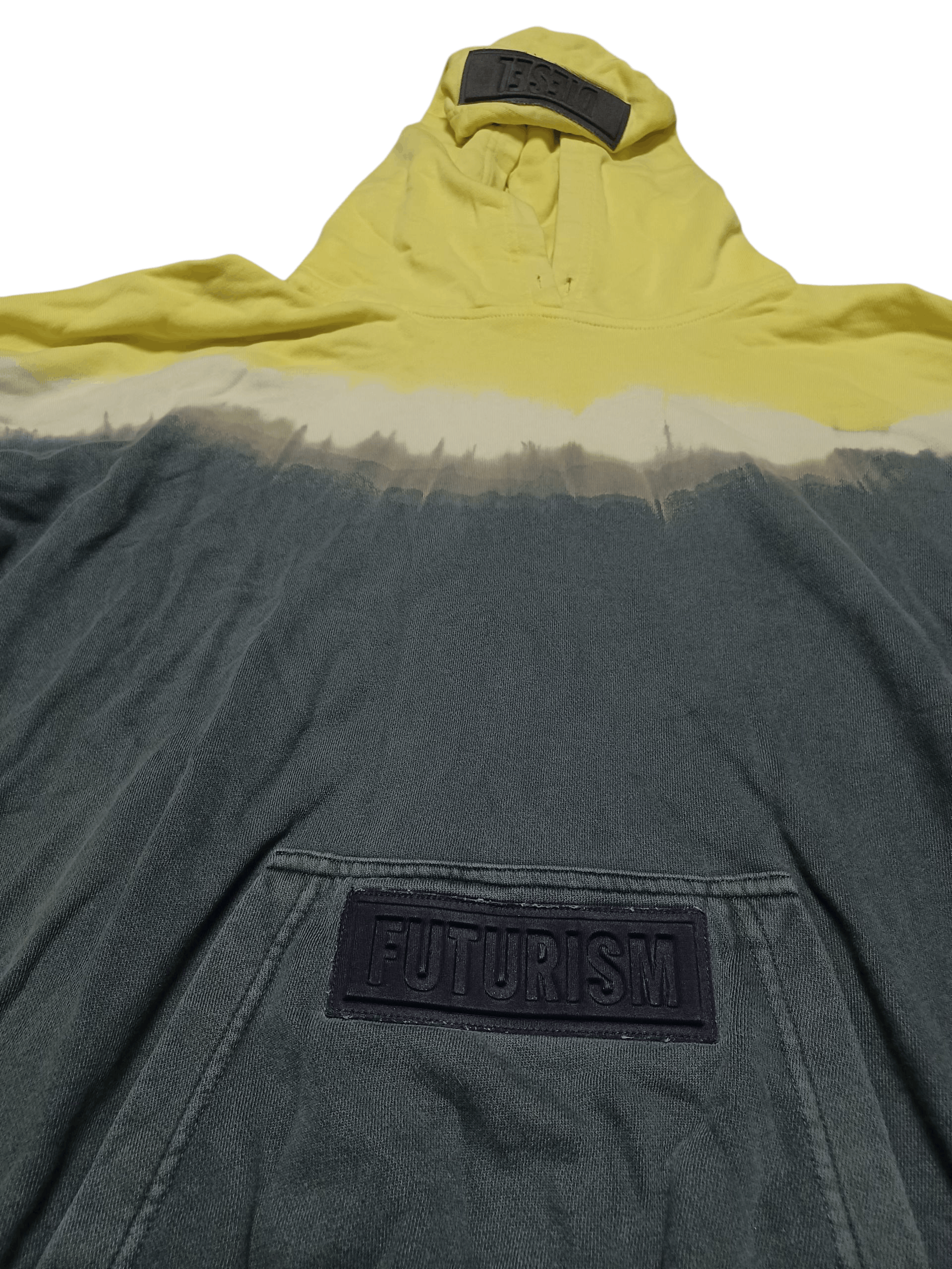 Diesel DIESEL FUTURISM VINTAGE AVANT GARDE HOODIE Size US L / EU 52-54 / 3 - 2 Thumbnail