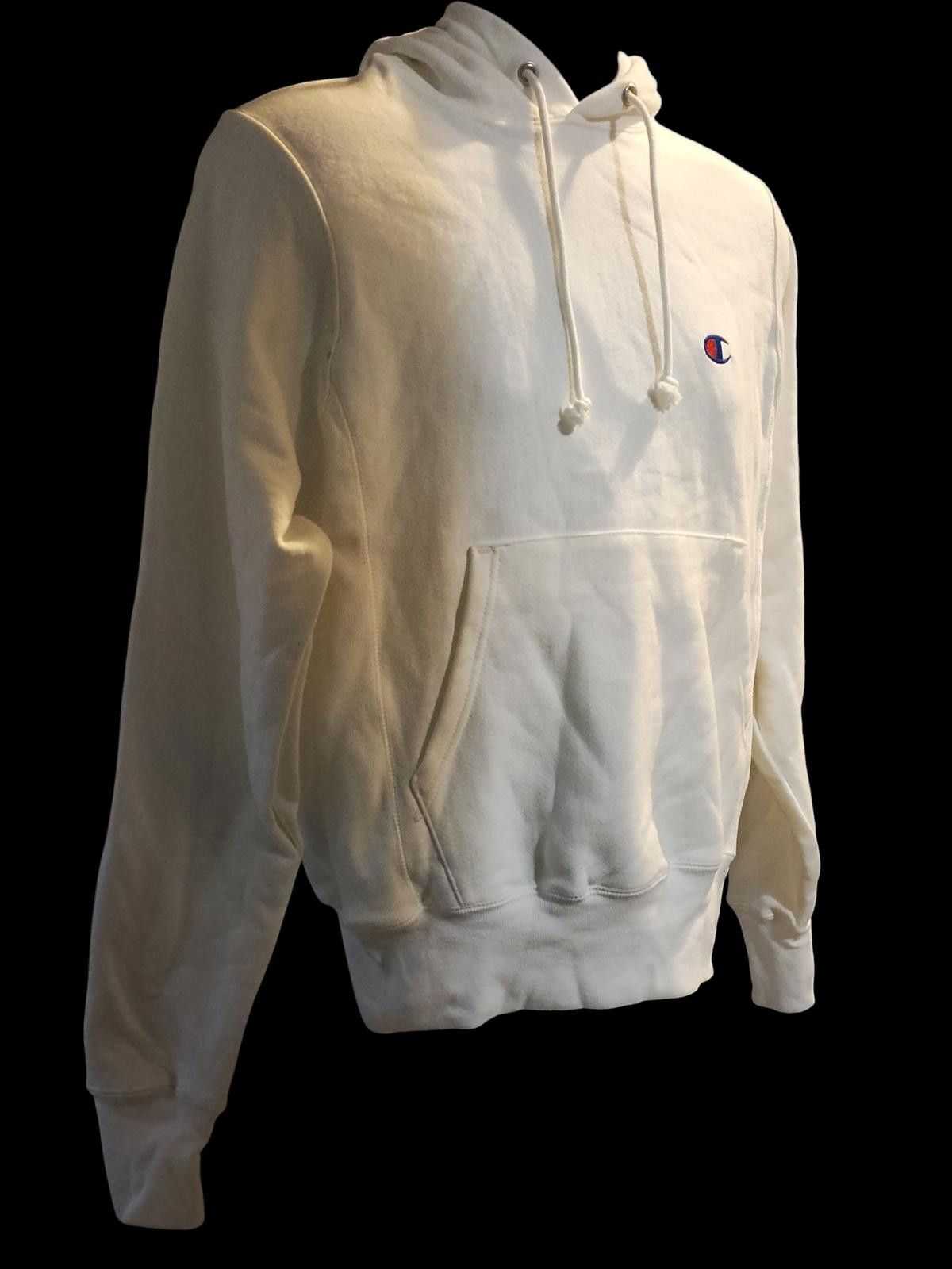 Champion Champion Men's White Hoodie Sweatshirt Size US XS / EU 42 / 0 - 3 Thumbnail