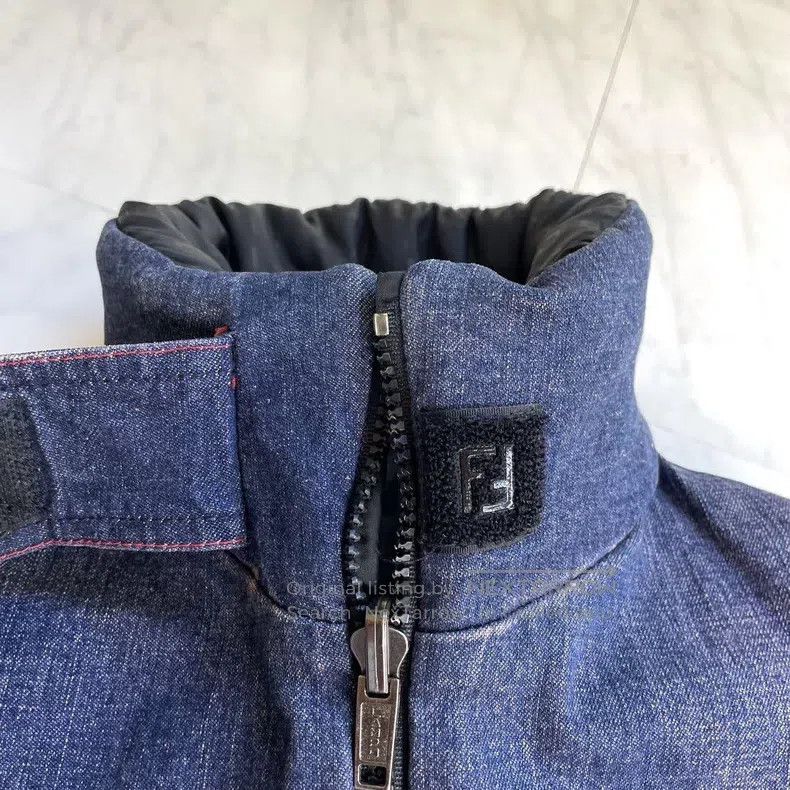 Fendi Fendi Double-sided vintage jacket: denim front + down jack Size XS / US 0-2 / IT 36-38 - 8 Thumbnail