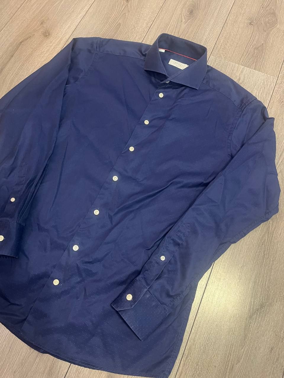 Eton eton shirt 16.5 42 blue Size US M / EU 48-50 / 2 - 1 Thumbnail