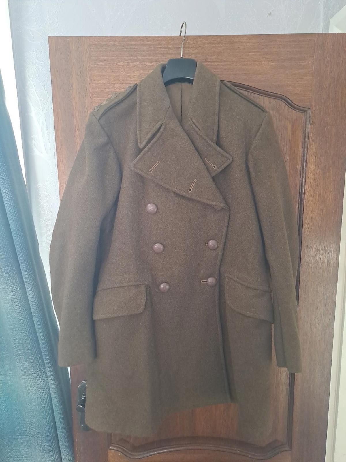 Other British Army Pattern Dismounted Greatcoat 1951 Medium Size US M / EU 48-50 / 2 - 1 Thumbnail