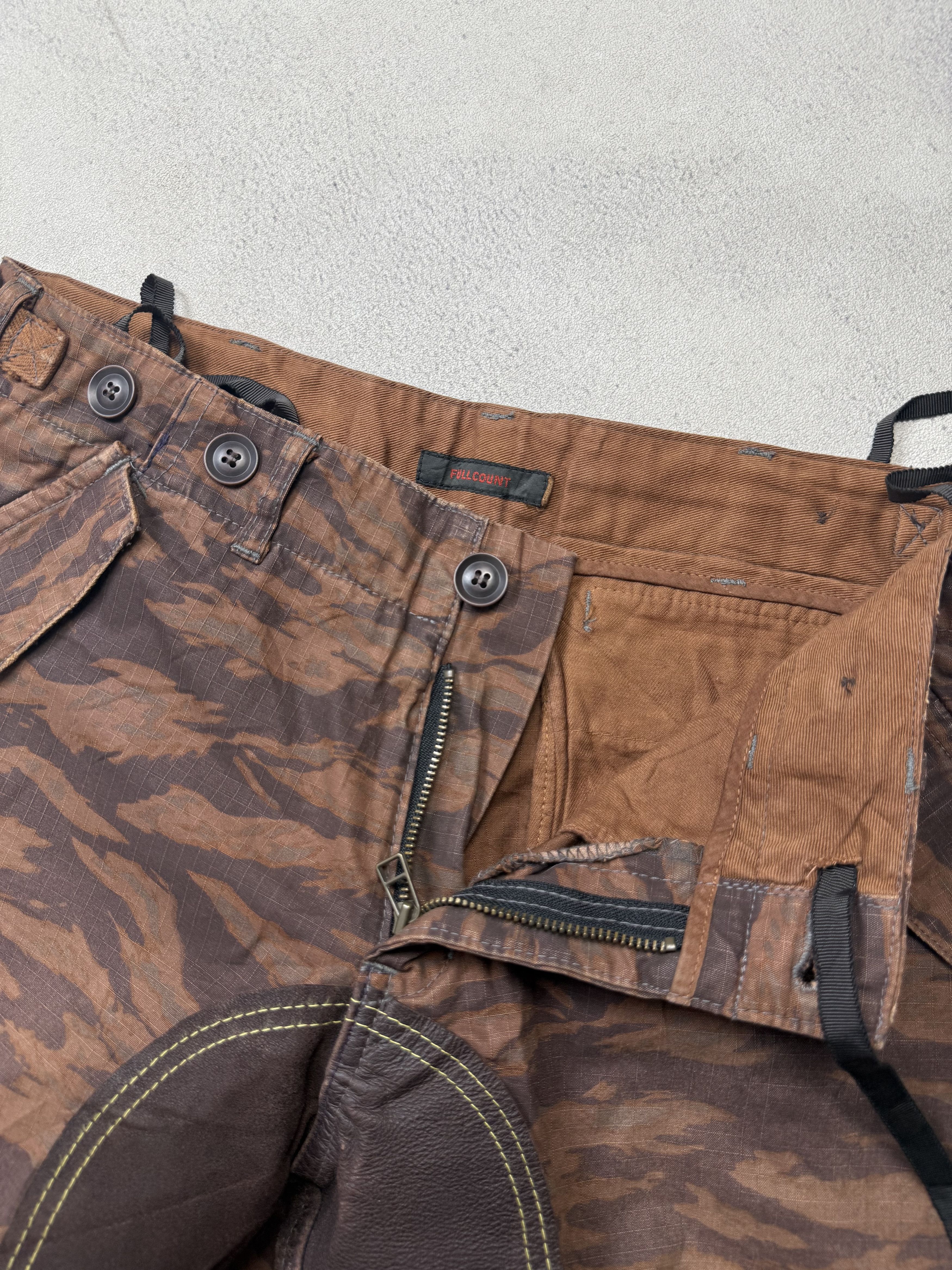 Full Count & Co. Fullcount Camouflage Military Pants Size US 32 / EU 48 - 10 Thumbnail