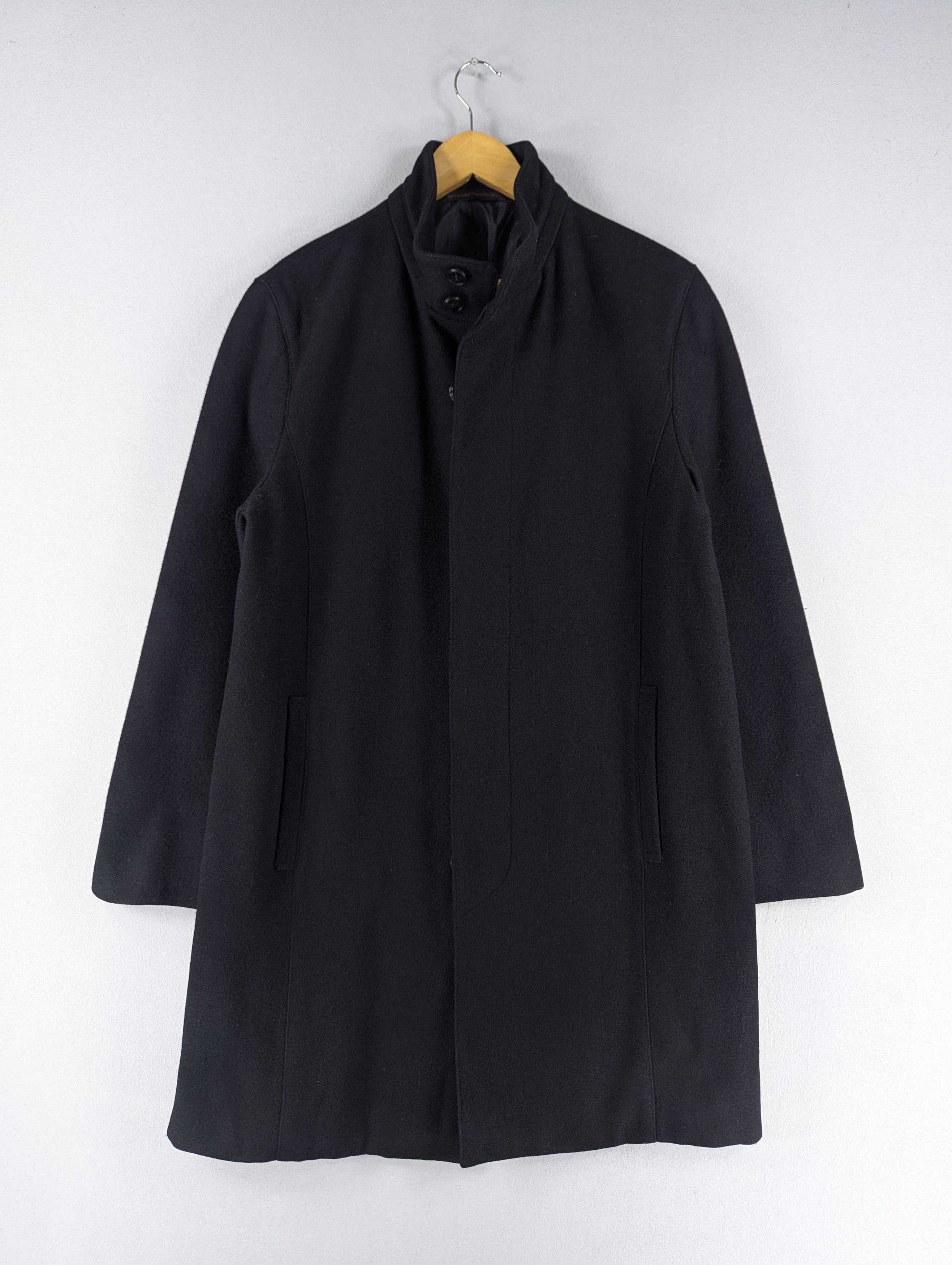Gaultier Homme Objet Gaultier Homme Object Black Long Coat Size 48 Size US M / EU 48-50 / 2 - 6 Thumbnail