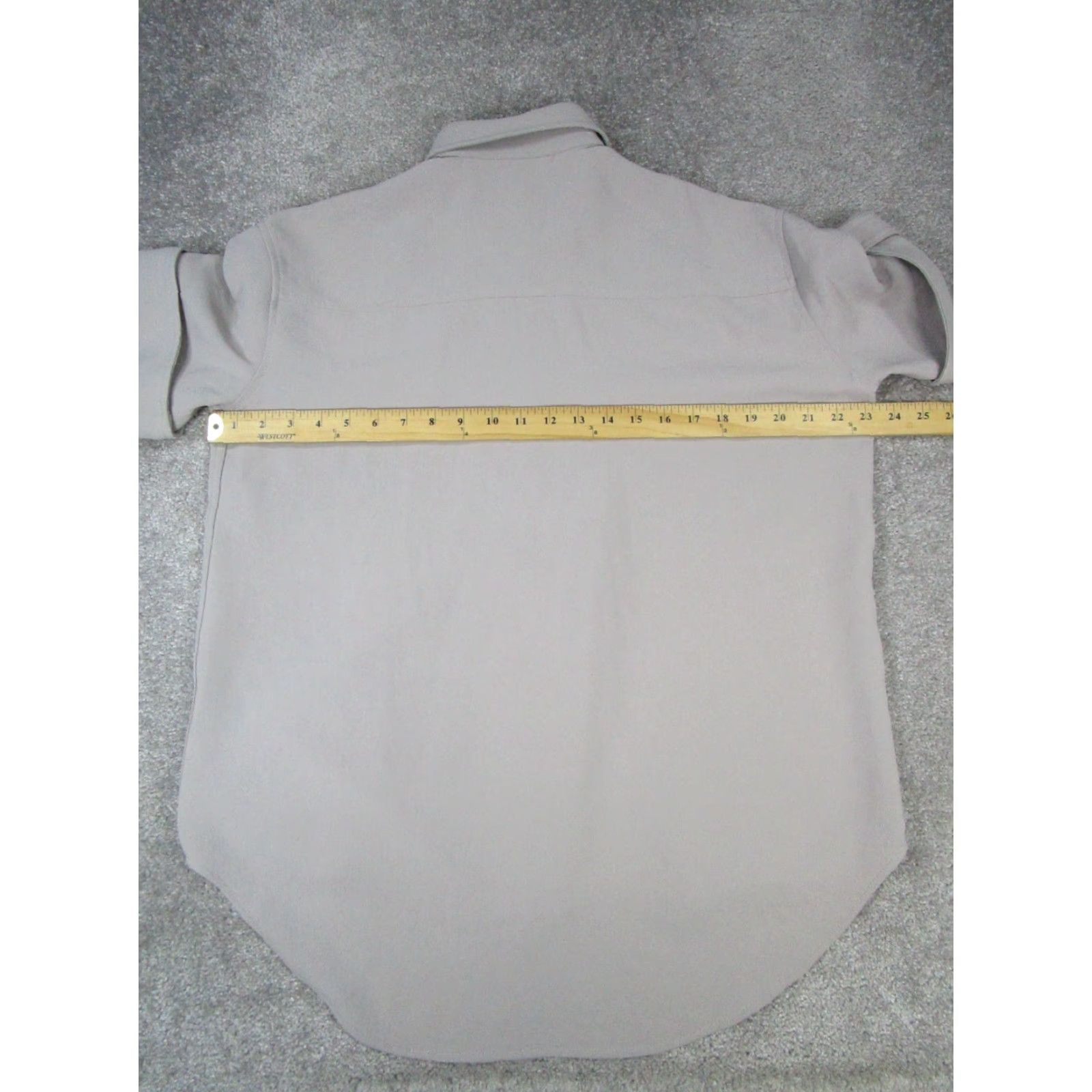 Vintage Wilfred Shirt Womens Xxs Gray Oversized Button Up Size XXS / US 00 / IT 34 - 6 Thumbnail