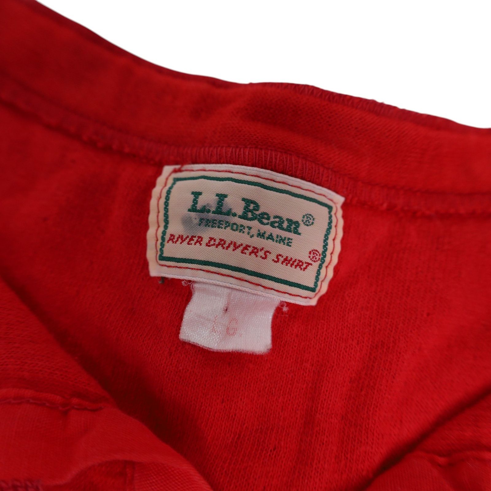 L.L. Bean × Vintage Vintage L.L.Bean Henley Under Shirt Size US L / EU 52-54 / 3 - 6 Thumbnail