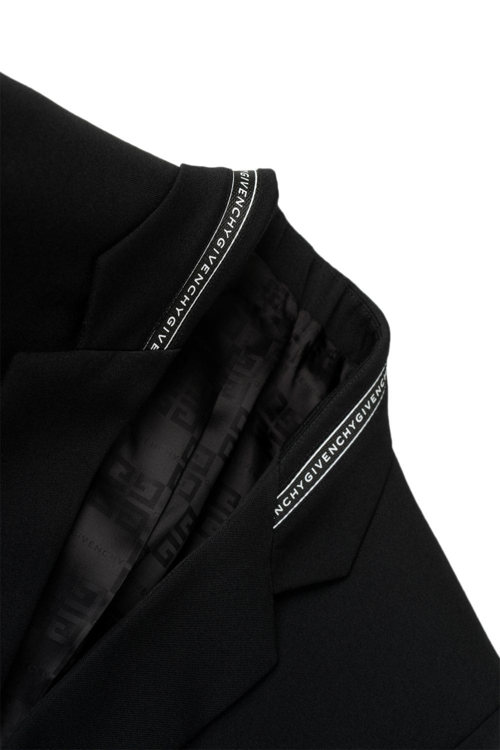 Givenchy o1loc1c0824 Coats in Black Size US L / EU 52-54 / 3 - 3 Thumbnail