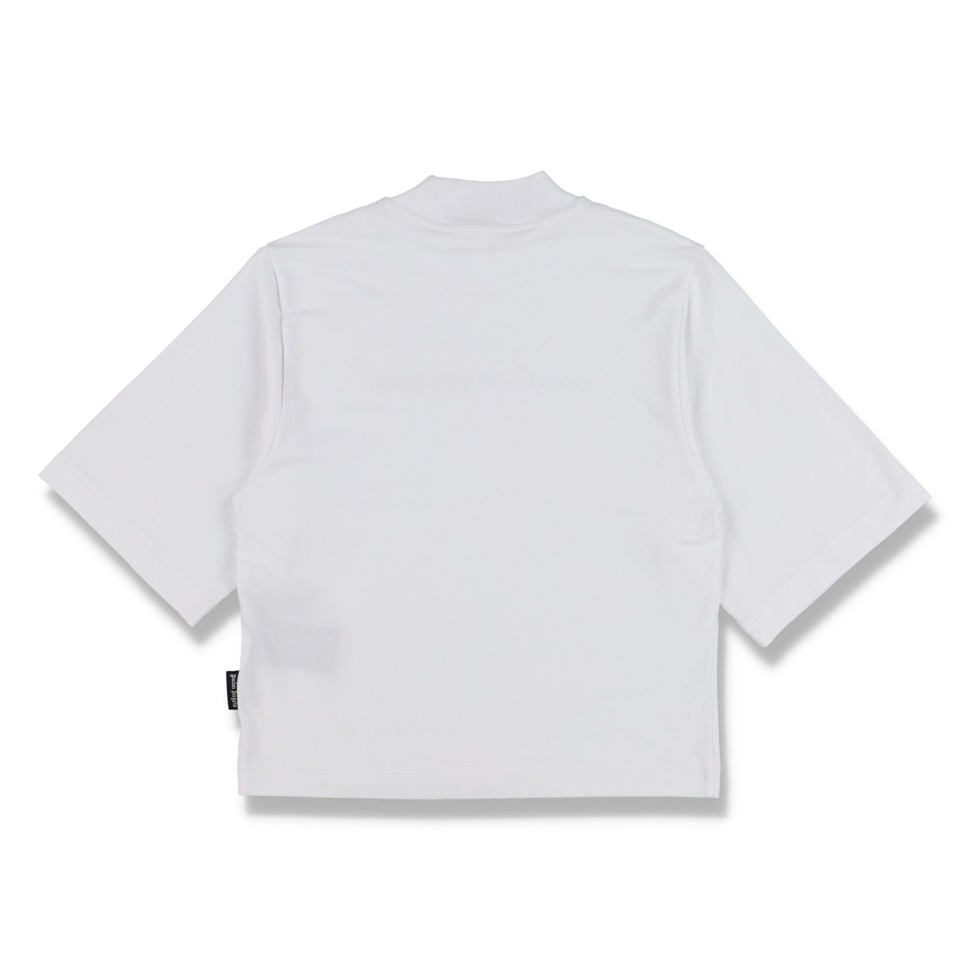 Palm Angels White Sunsets Logo Cropped T-Shirt Size S / US 4 / IT 40 - 8 Thumbnail