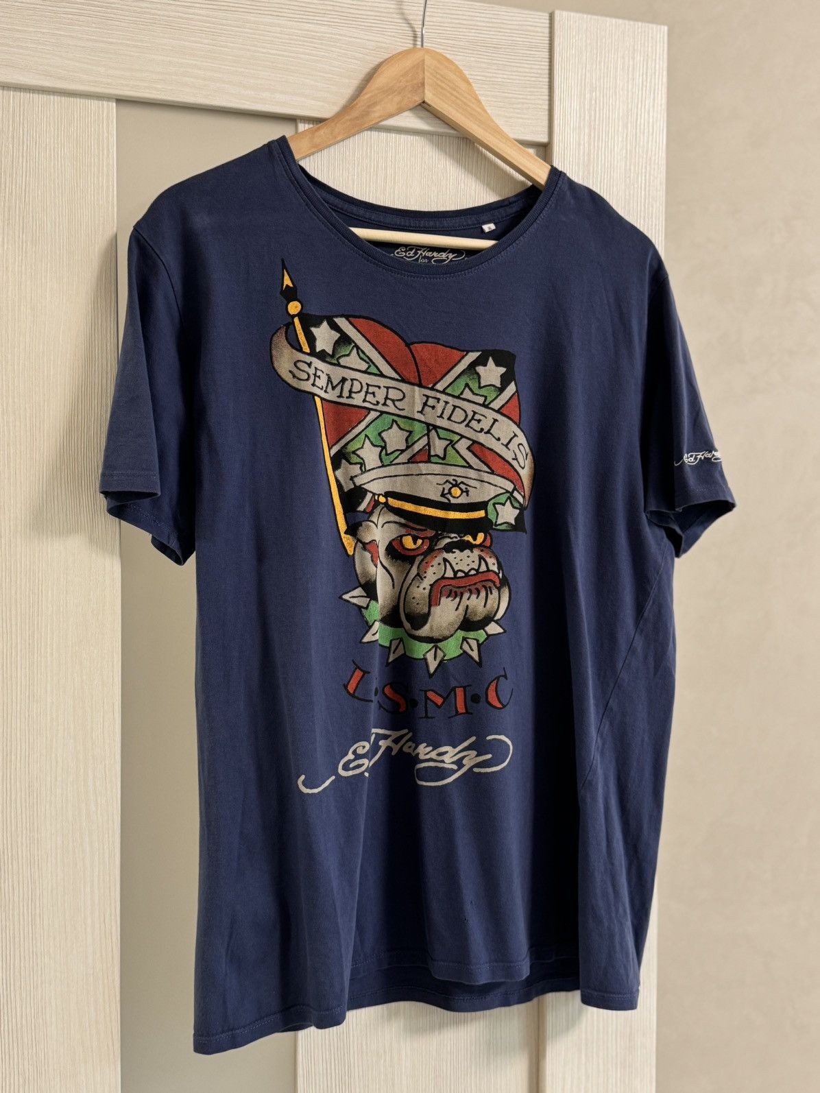 Christian Audigier × Ed Hardy × Vintage Hardy Tee Pantera Logo Y2K Christian Audigier Size L Size US M / EU 48-50 / 2 - 3 Thumbnail