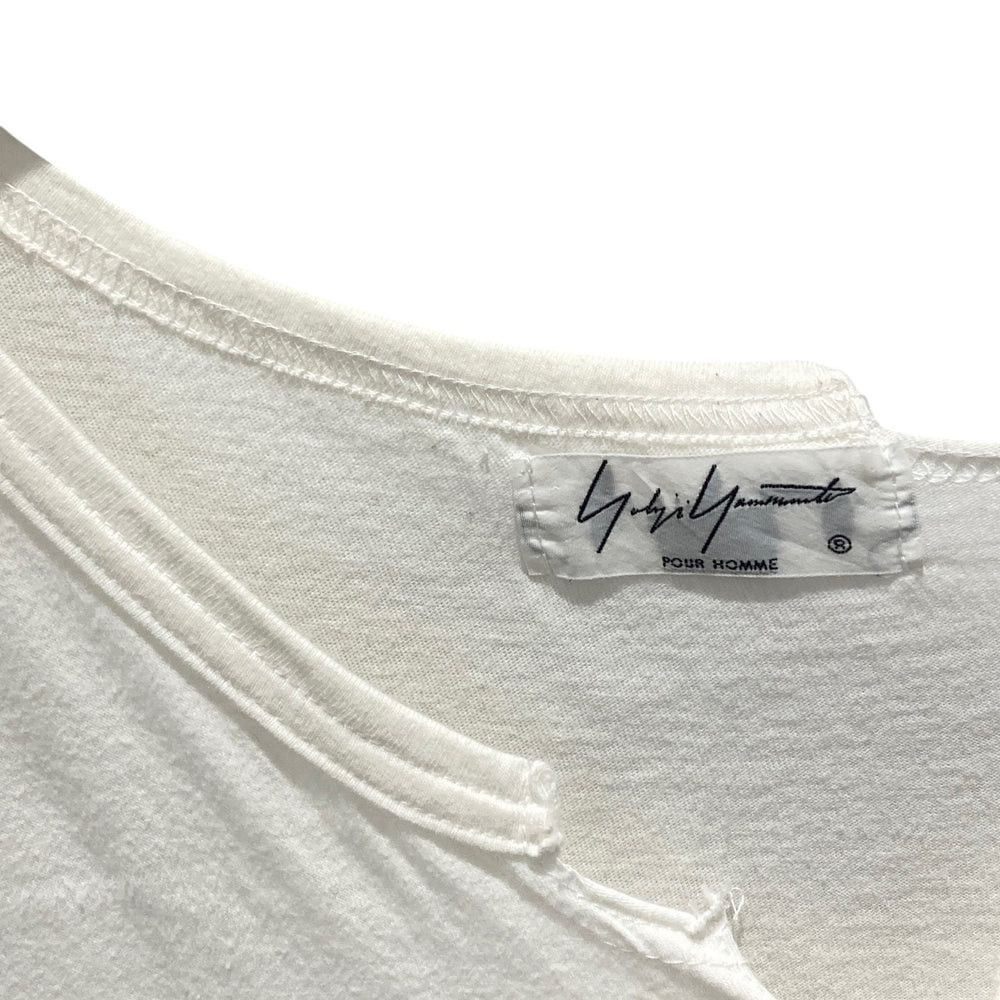 Yohji Yamamoto Yohji Yamamoto pour homme19SS Divine Message Short Sleeve T Size US L / EU 52-54 / 3 - 7 Thumbnail