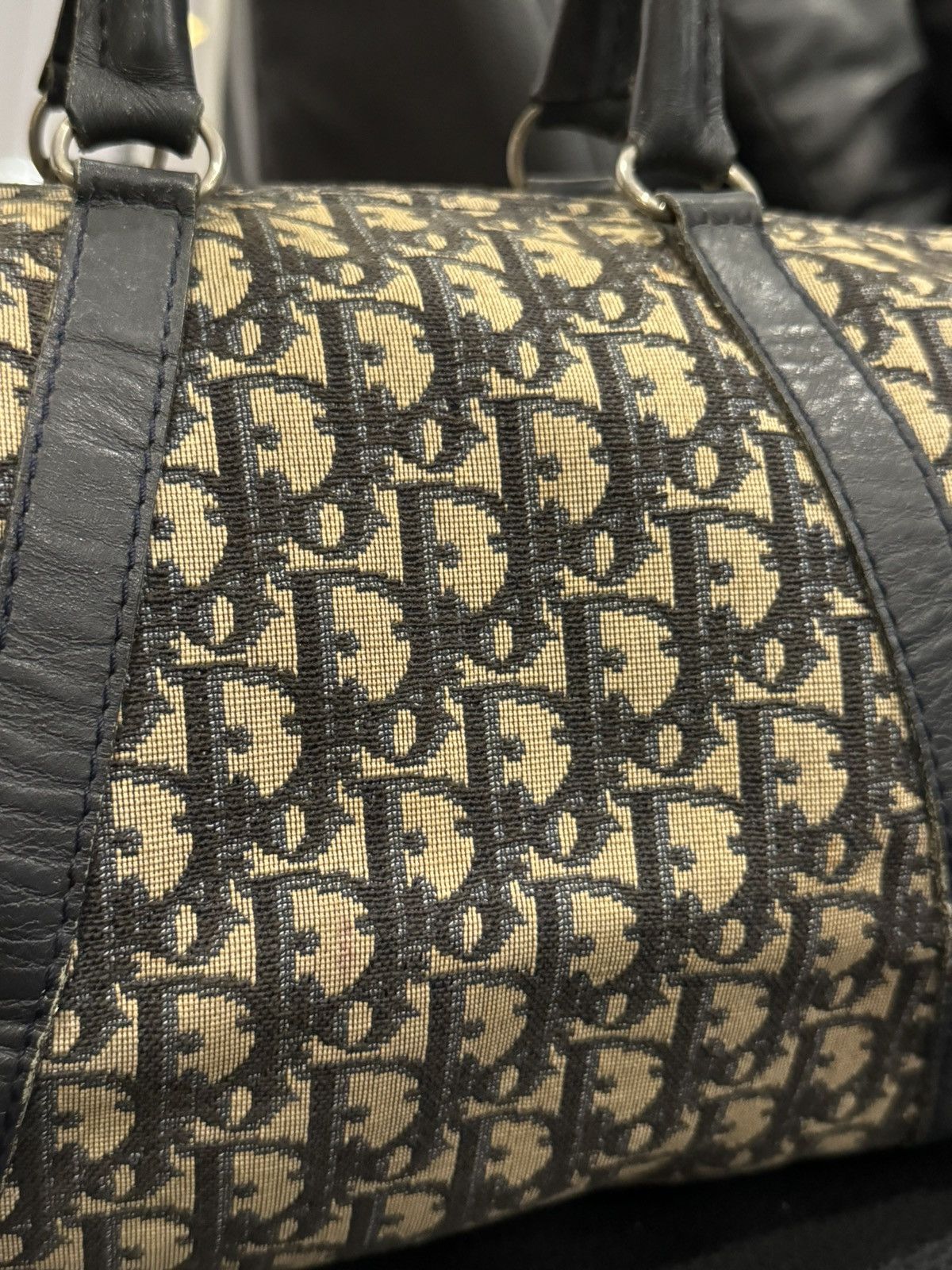 Dior Vintage - Dior Boston Trotter Monogram Bag Size ONE SIZE - 4 Thumbnail