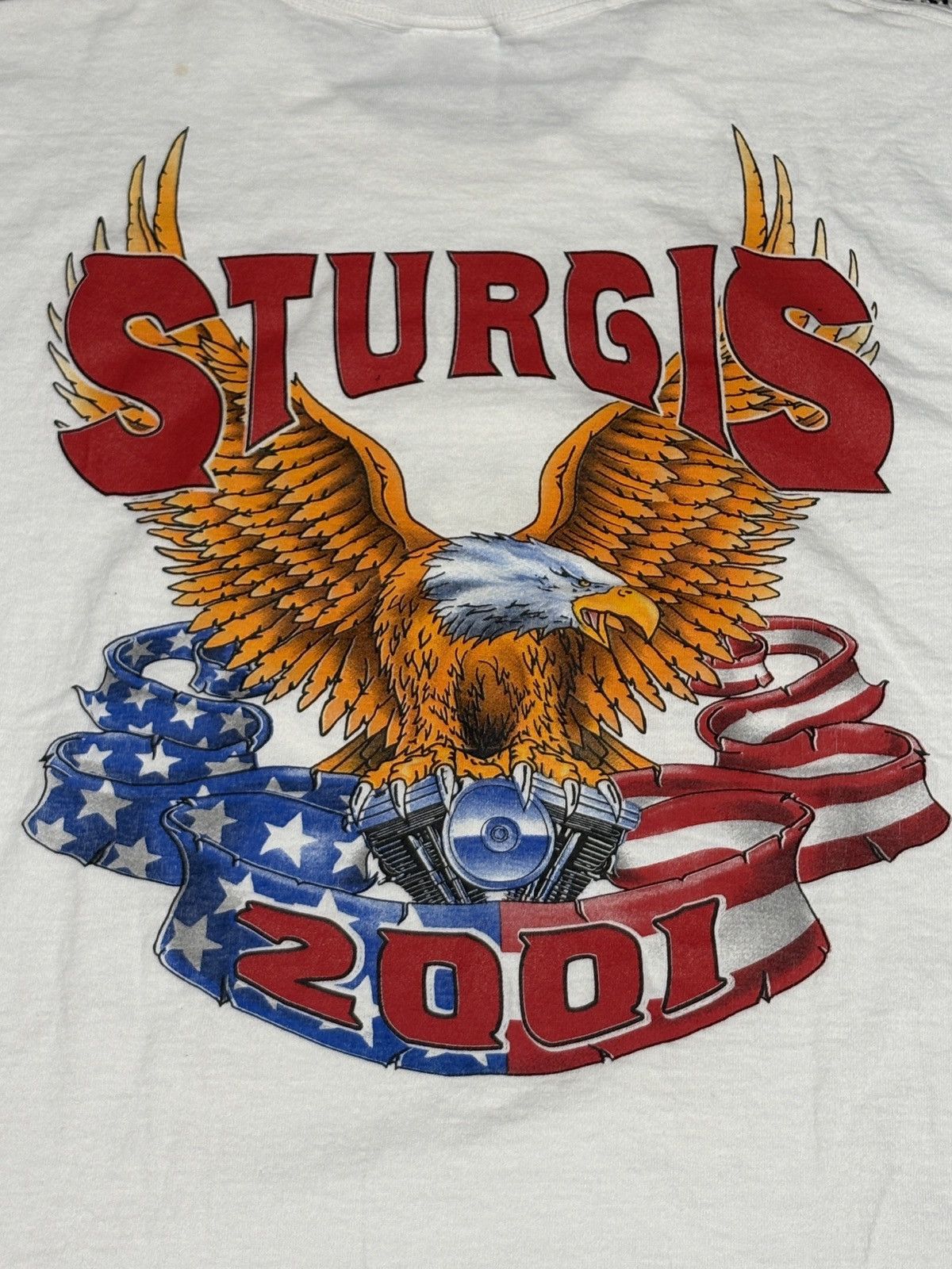 Harley Davidson Vintage 2001 “I Got Mine At STURGIS” T-Shirt Size L 0771 Size US L / EU 52-54 / 3 - 5 Thumbnail