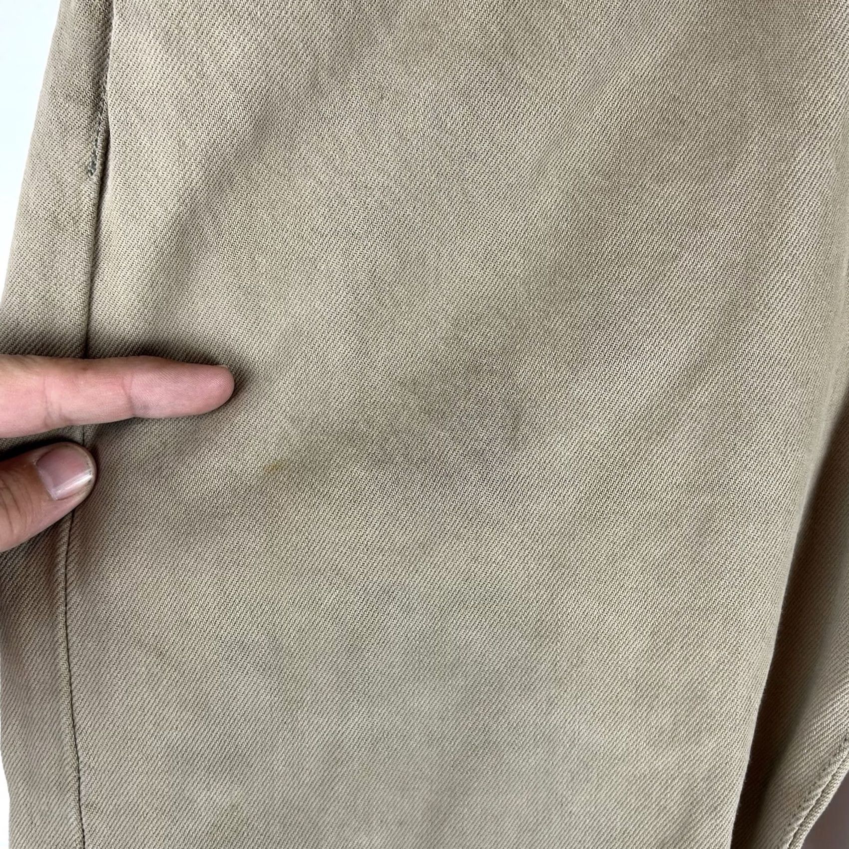 Levi's Levi's 501 Jeans Mens Regular 36x32 Straight Denim Button Fly Khaki 5-Pocket USA Cowboy 90s Vintage No Size US 36 / EU 52 - 7 Thumbnail